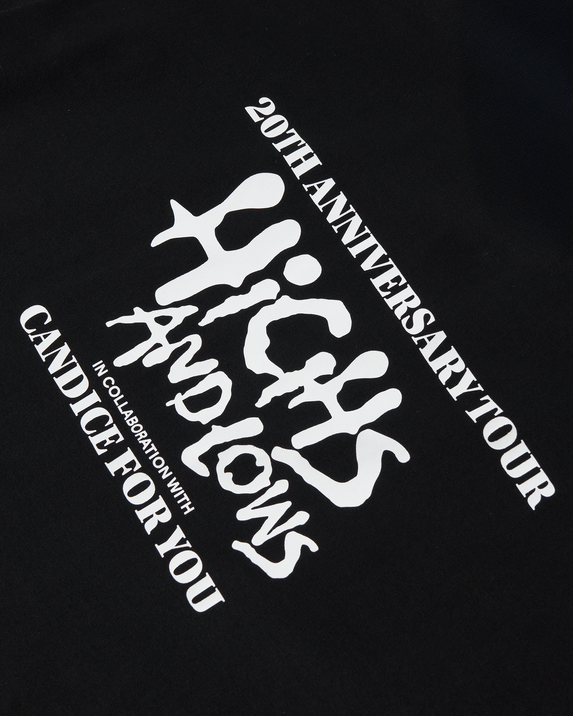 CANDICE 20th Year T-shirt - Black
