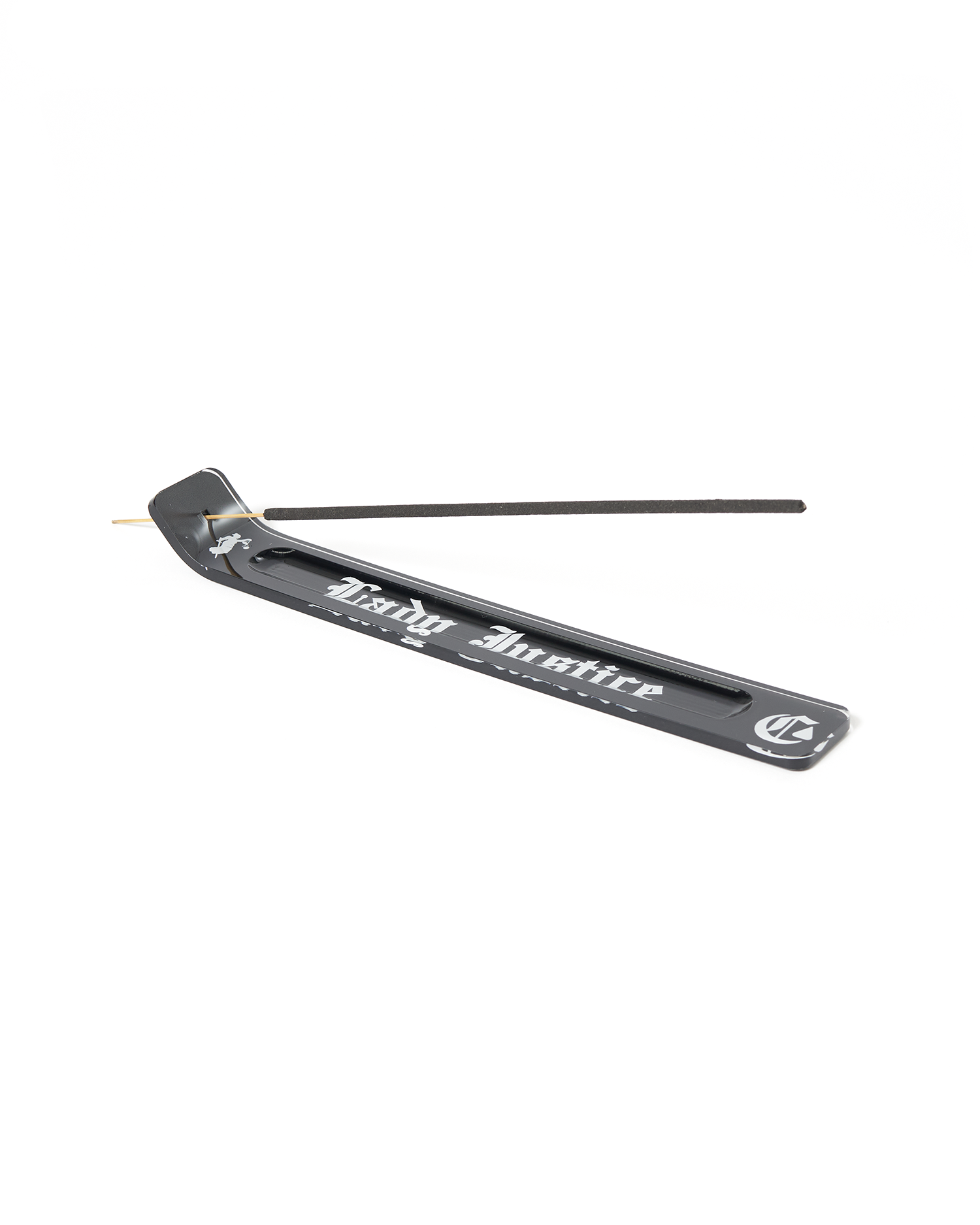 Cremate "Lady Justice" Acrylic Incense Burner - Black