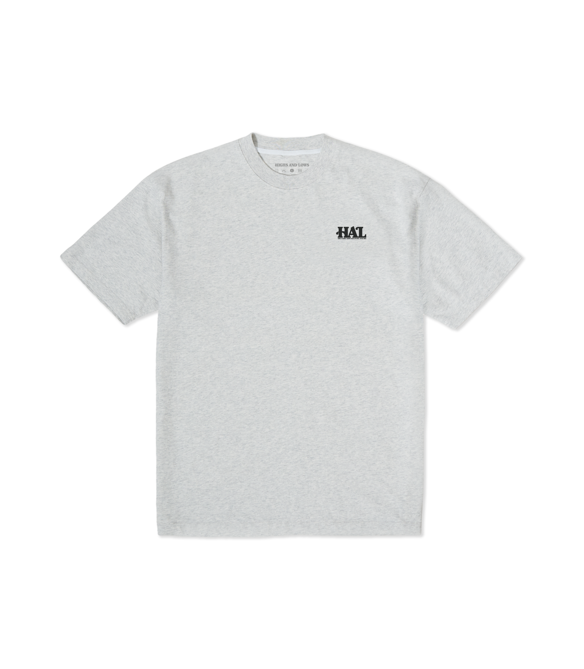 HAL Logo T-shirt - Grey Marle