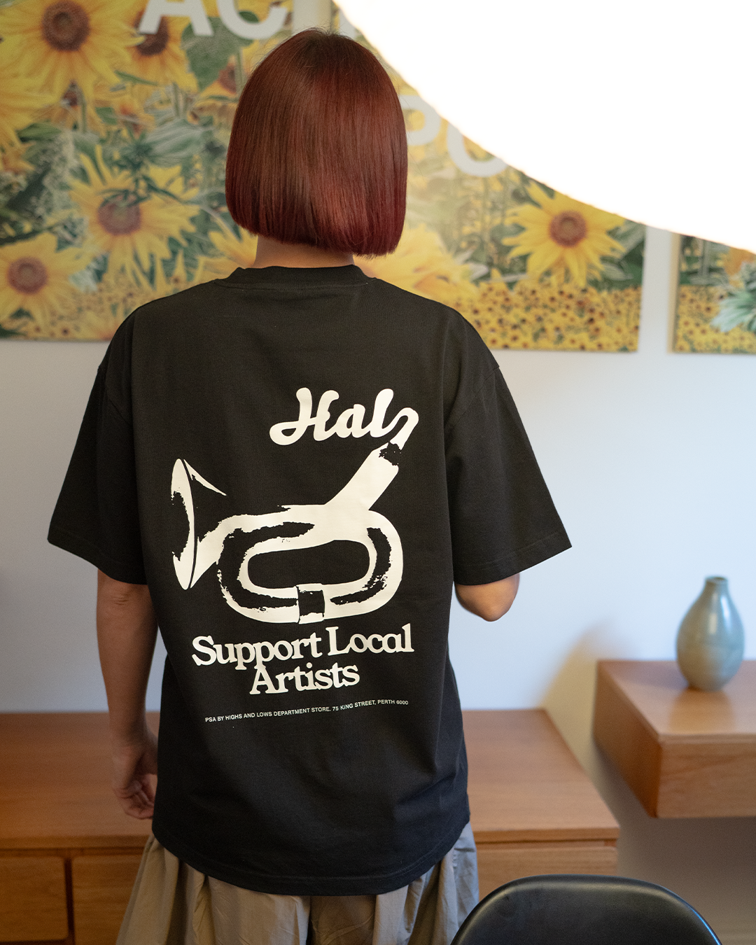 Support Local Artist T-shirt - White