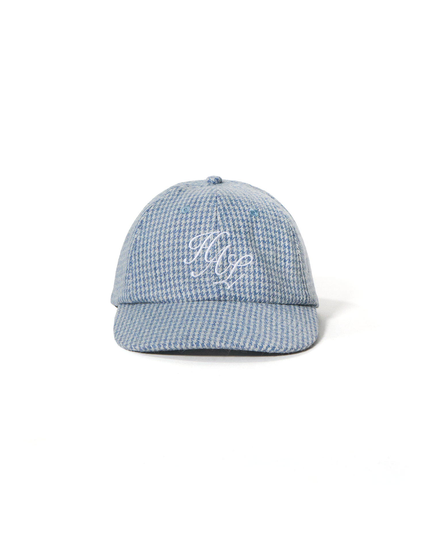Houndstooth HAL Script Logo Hat - Blue