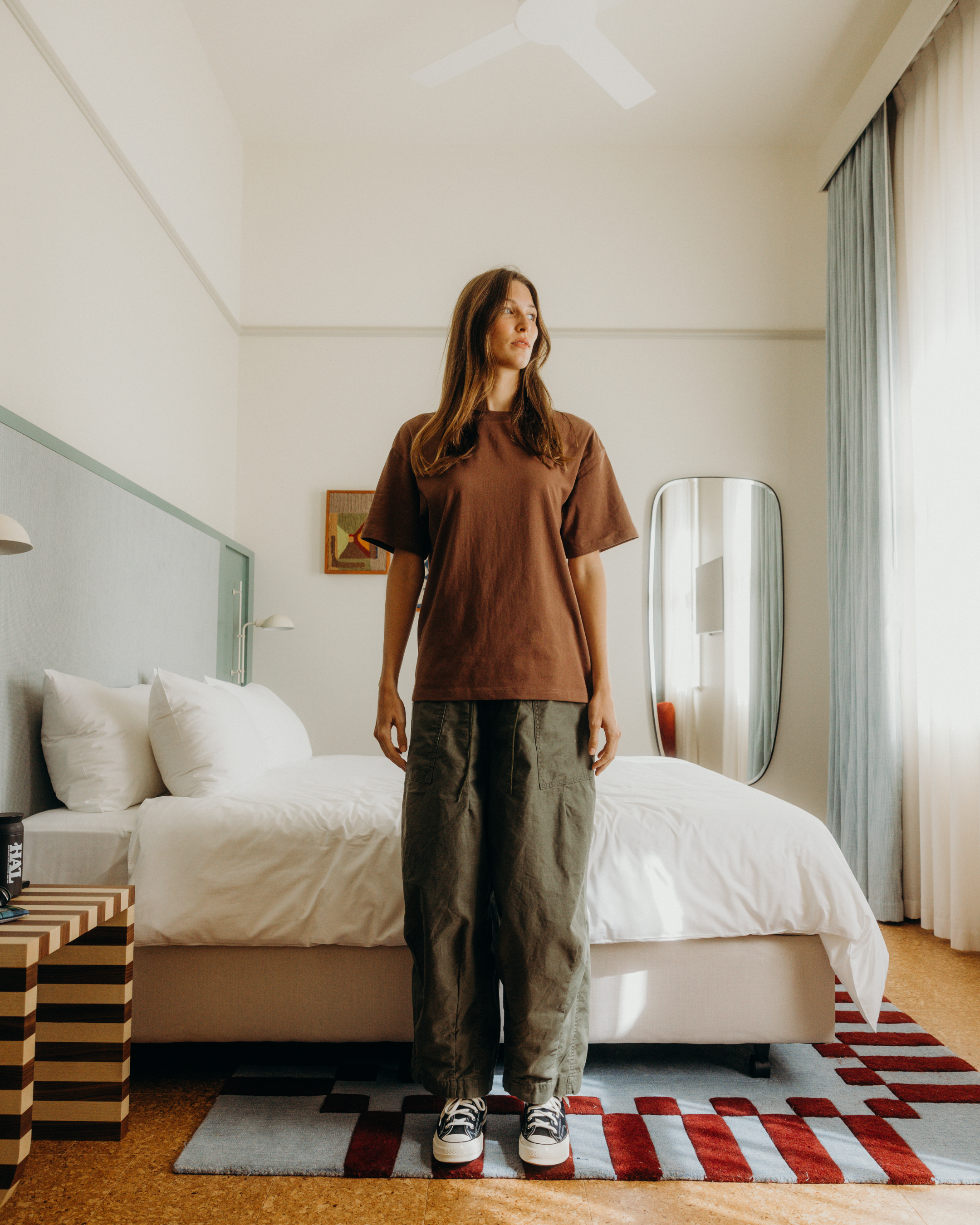 Simple T-shirt - Brown