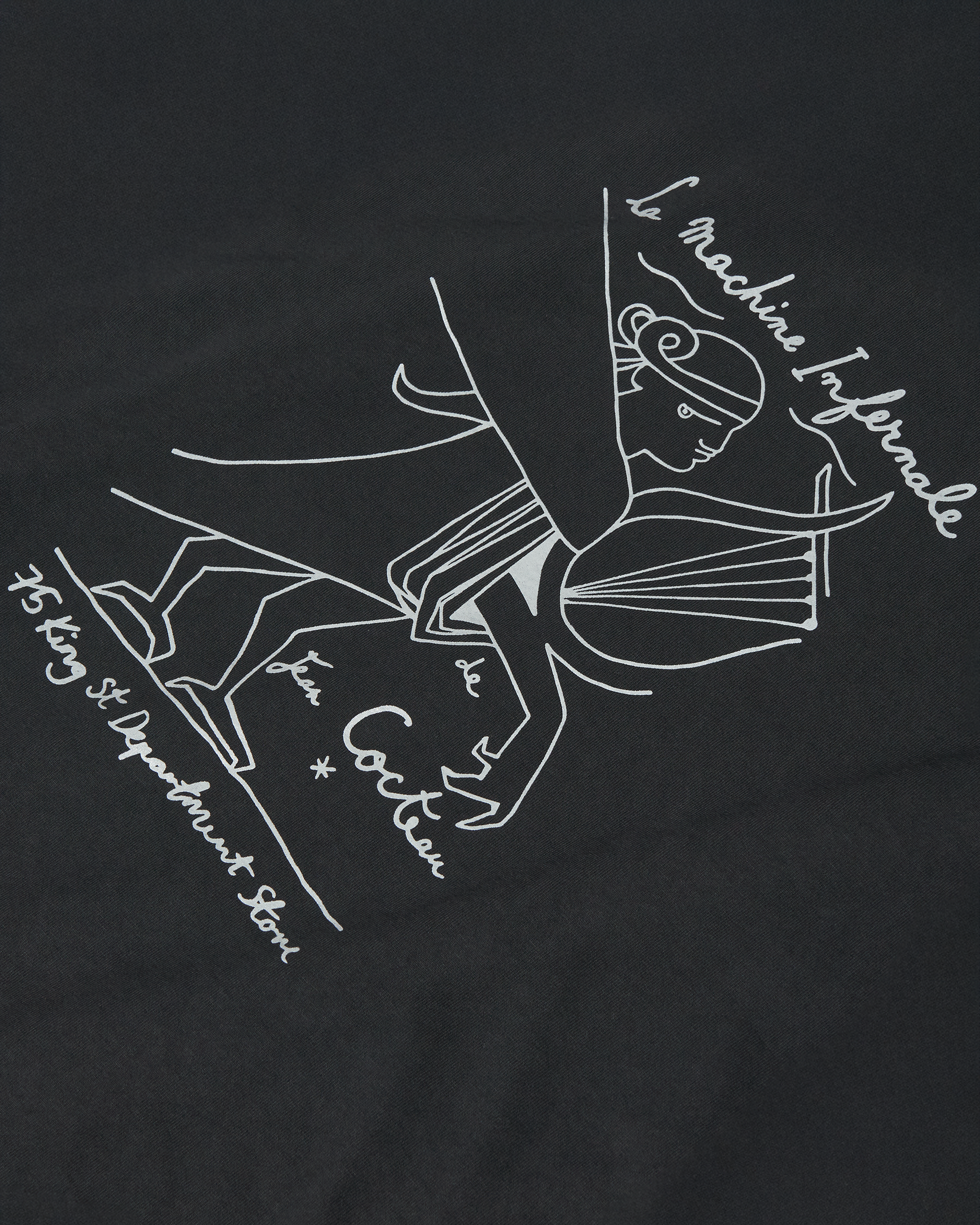 SS25 Department Store T-shirt - Faded Black