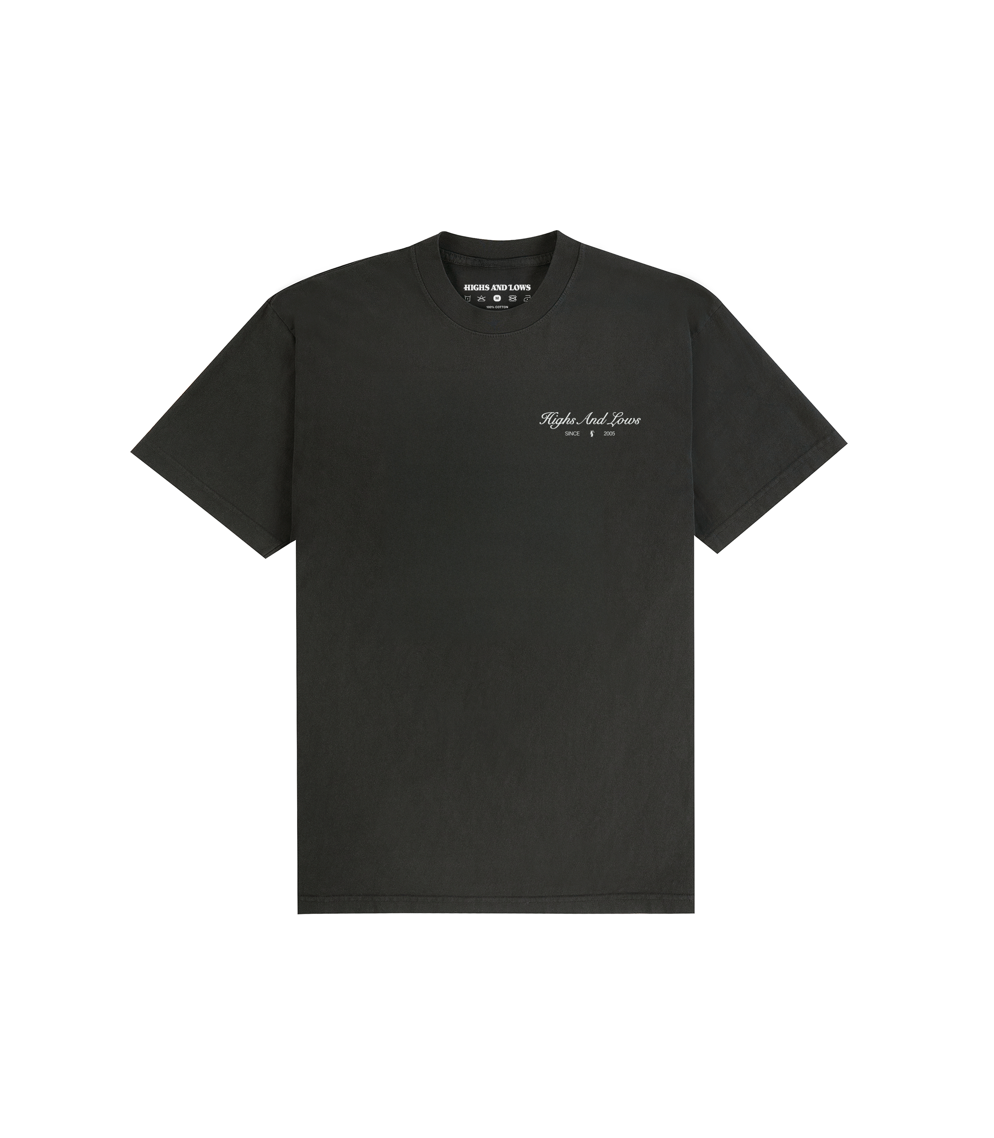 Title T-Shirt - Faded Black