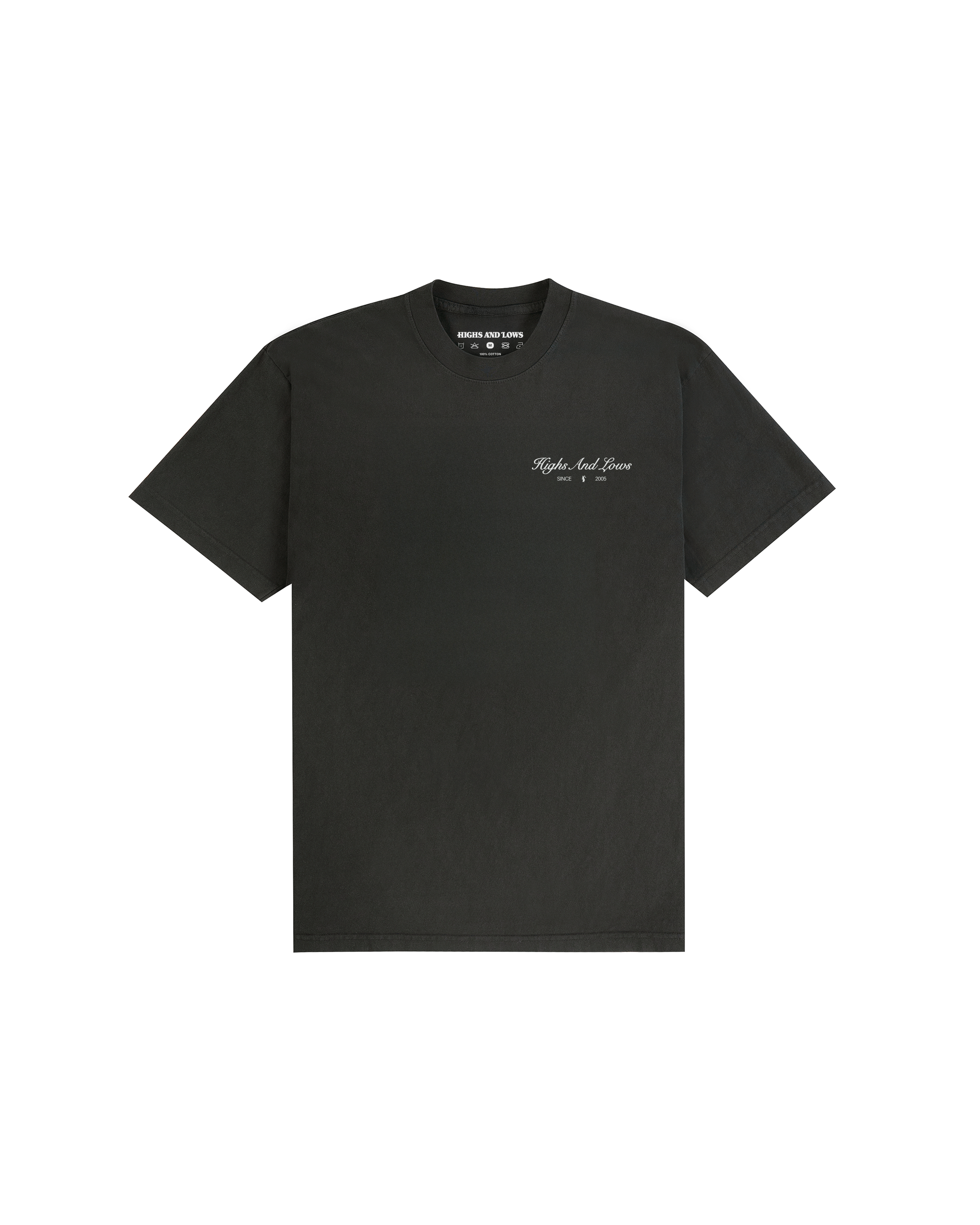 Title T-Shirt - Faded Black