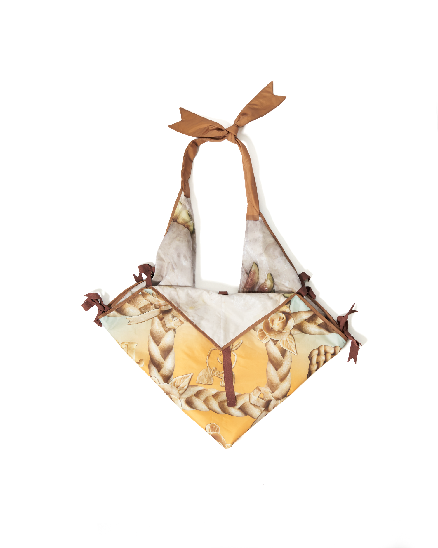 Strollios Picnic Blanket Bag - Yellow / Blue