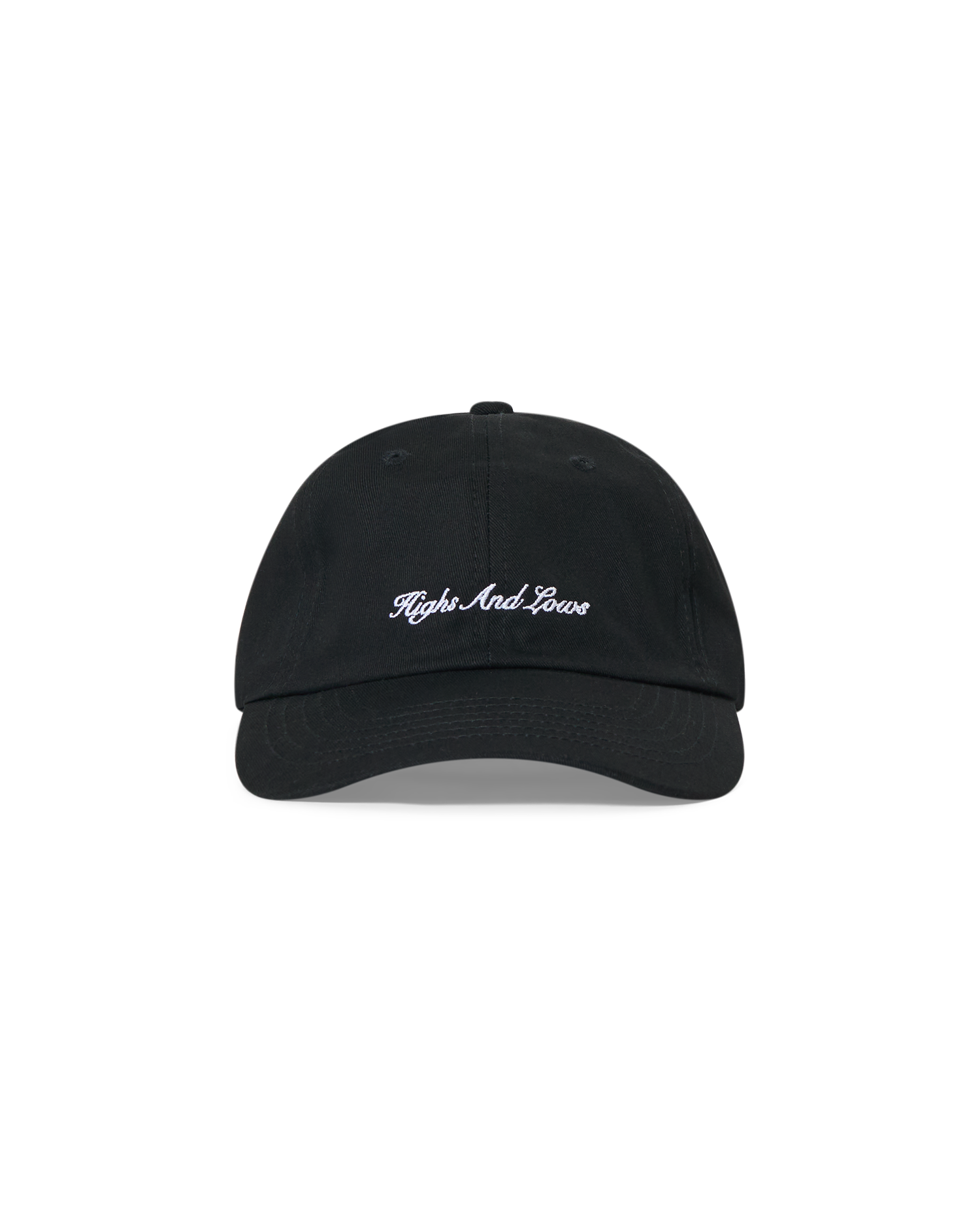 Script Logo Hat - Black
