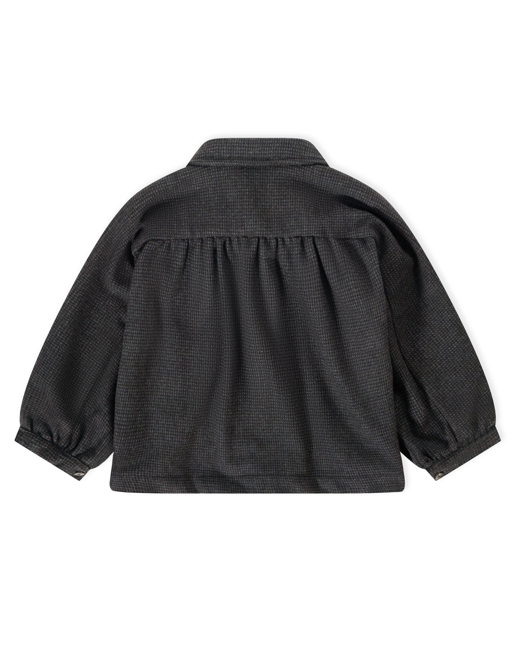 Petal Collar Tie Peacoat - Brown / Blue