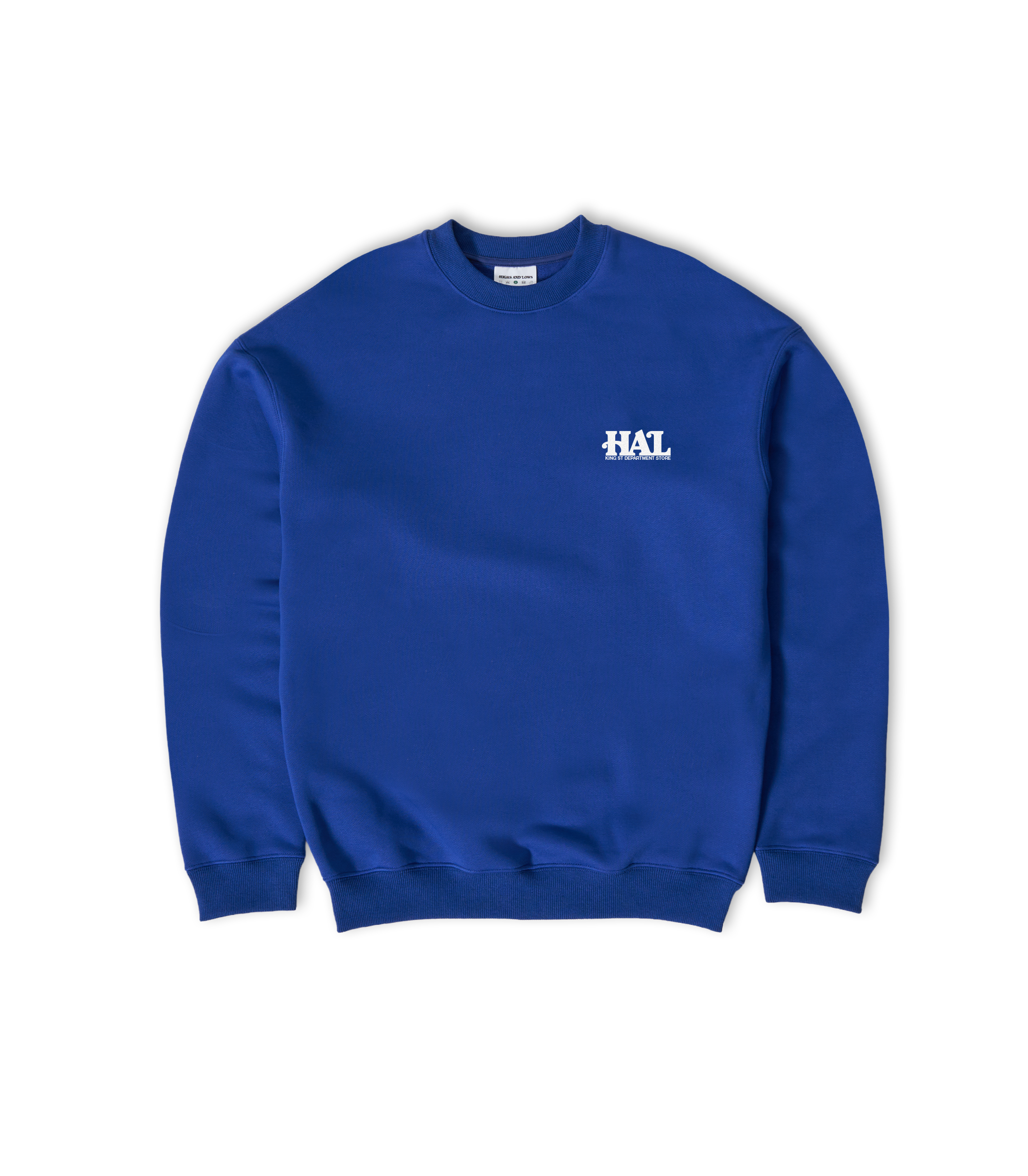 HAL Logo Crewneck Sweatshirt - Blue