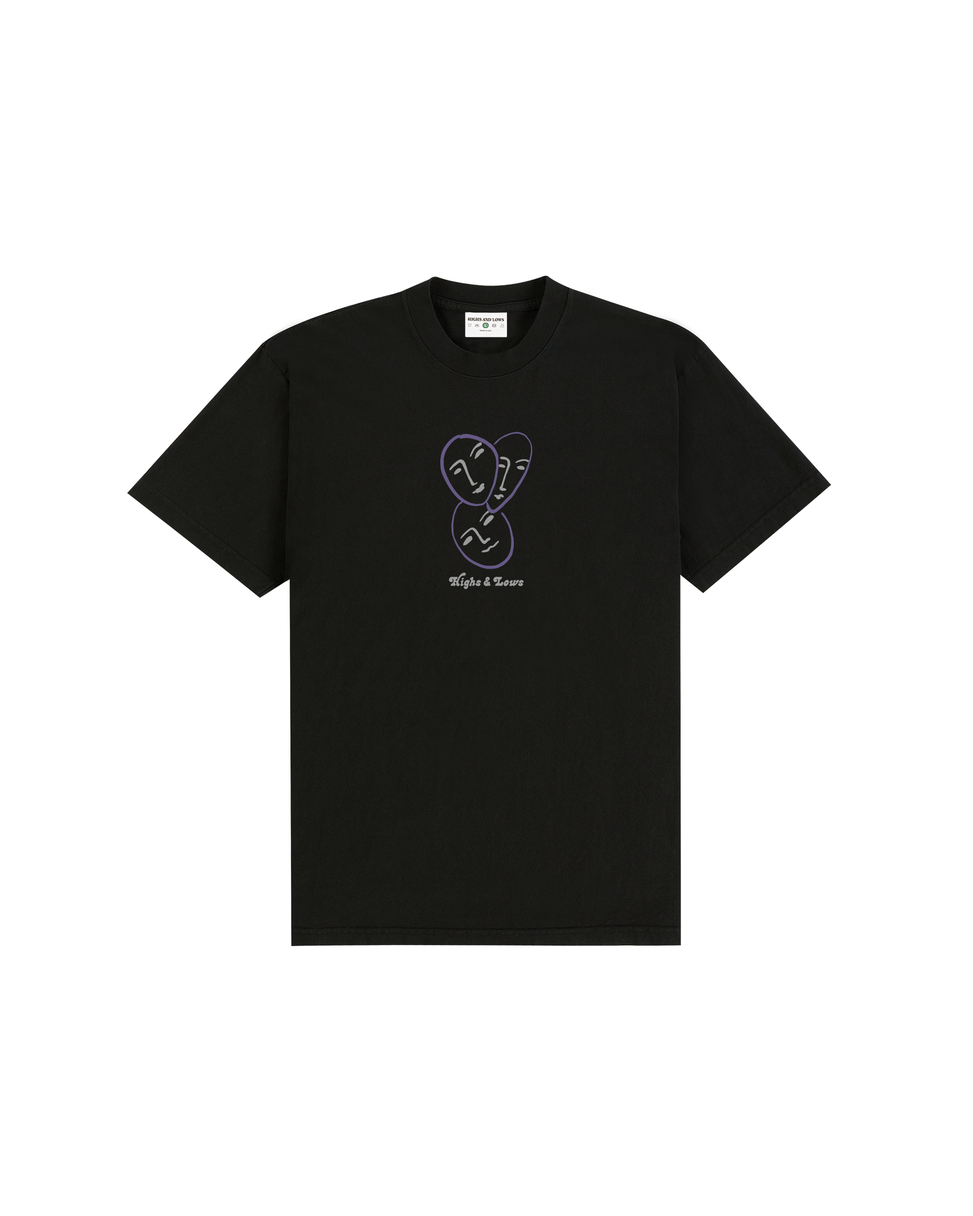 World Go Round T-shirt - Black