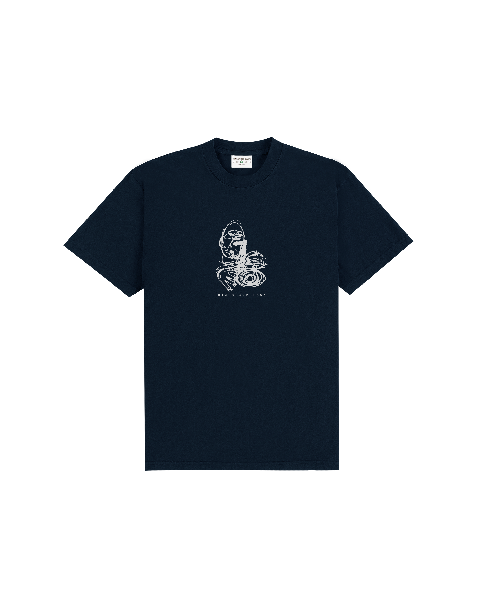 Quality Sound T-shirt - Navy