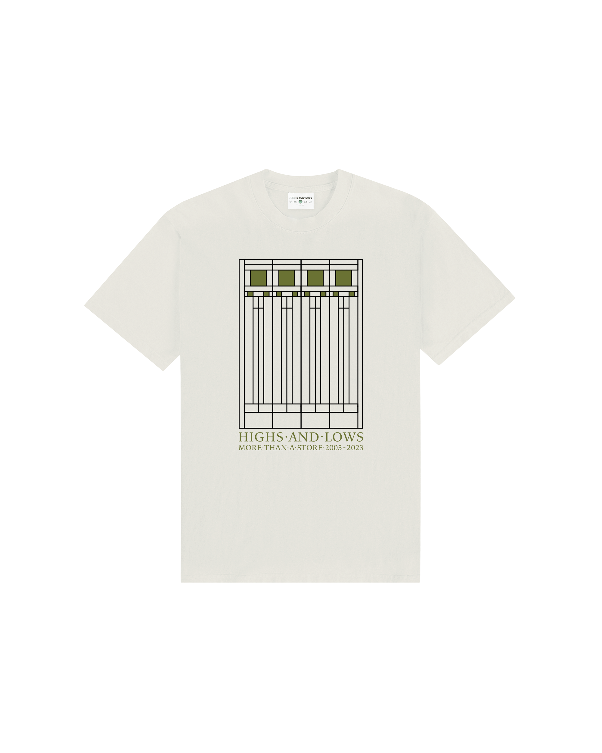 Glass House T-shirt - Cement