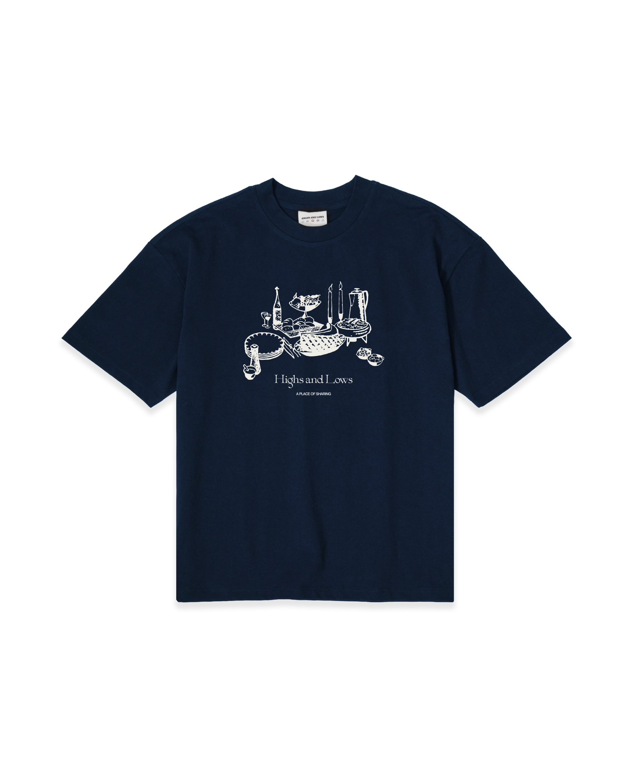 Sharing T-Shirt - Navy