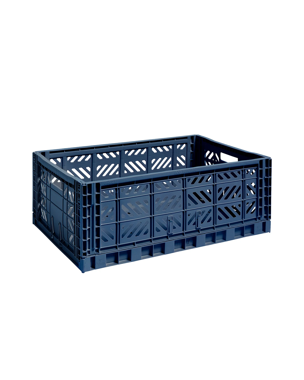 Large Colour Crate - Dark Blue