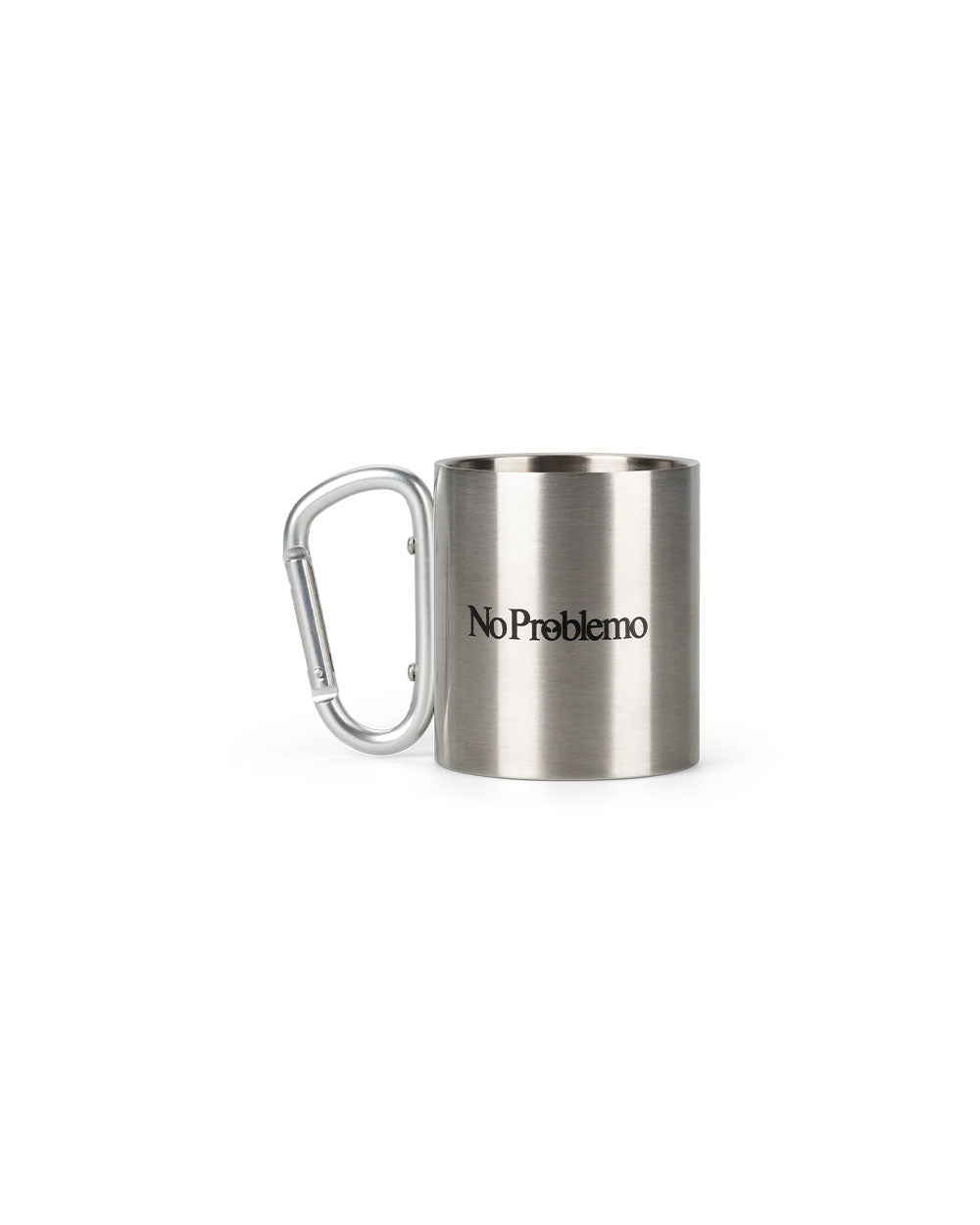 No Problemo Carabiner Mug - Silver