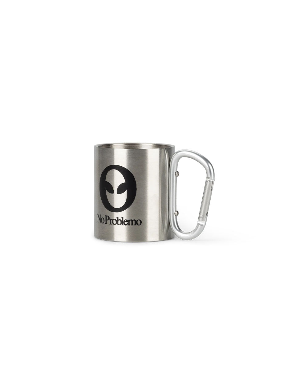 No Problemo Carabiner Mug - Silver