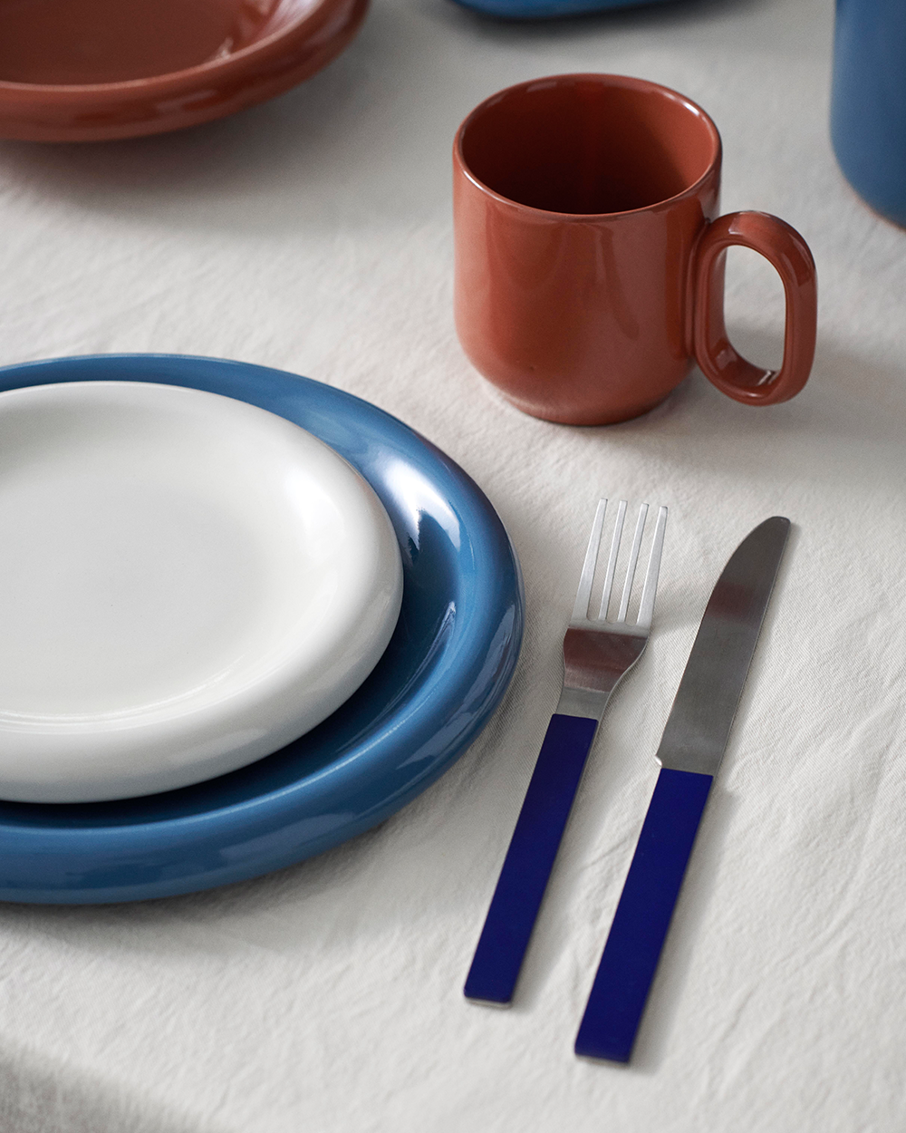 Barro Plate 24cm Set of 2 - Blue