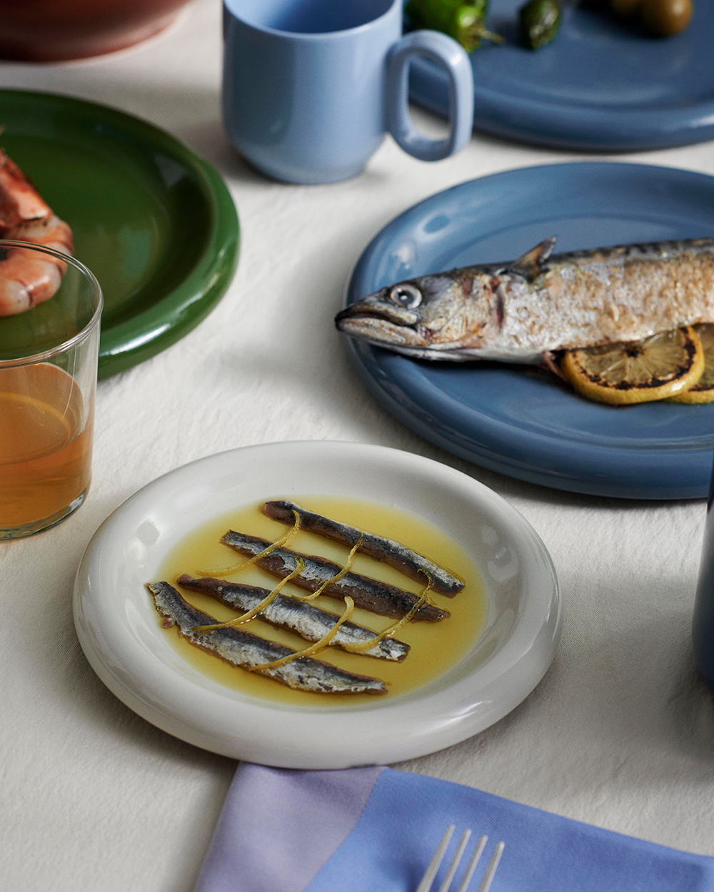 Barro Plate 24cm Set of 2 - Blue