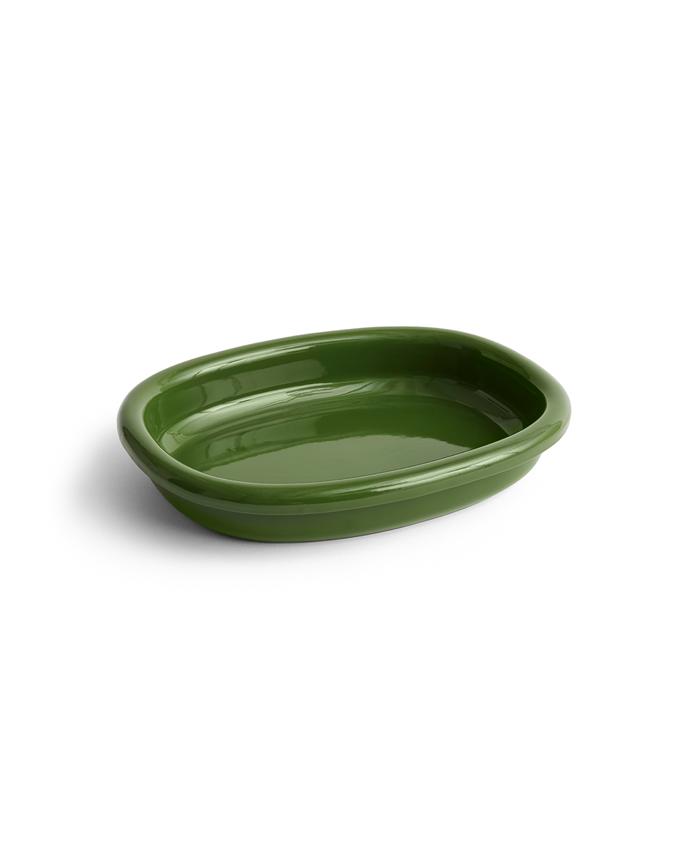Barro Oval Dish Large - Green