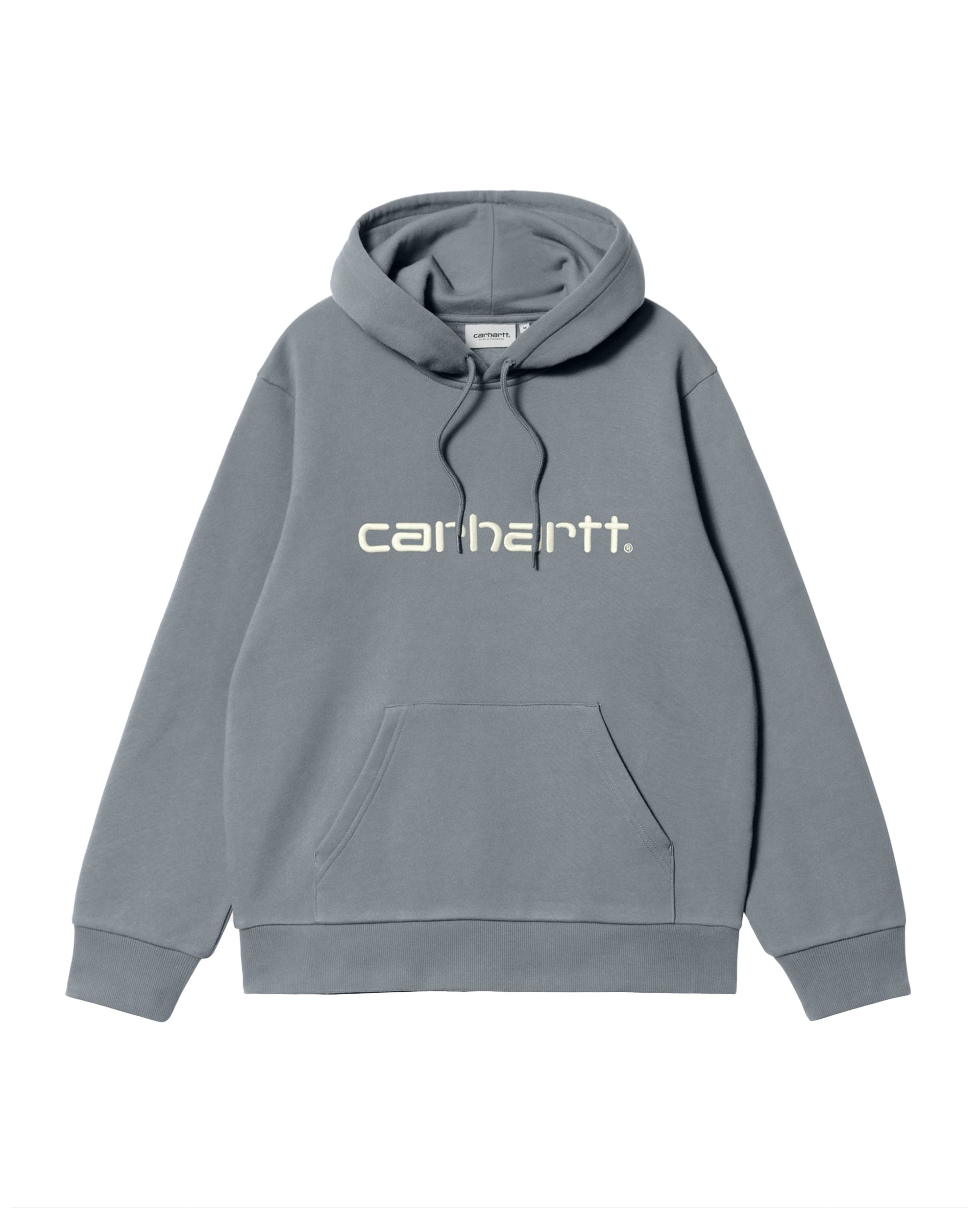Hooded Carhartt Sweat - Dove Grey / Wax