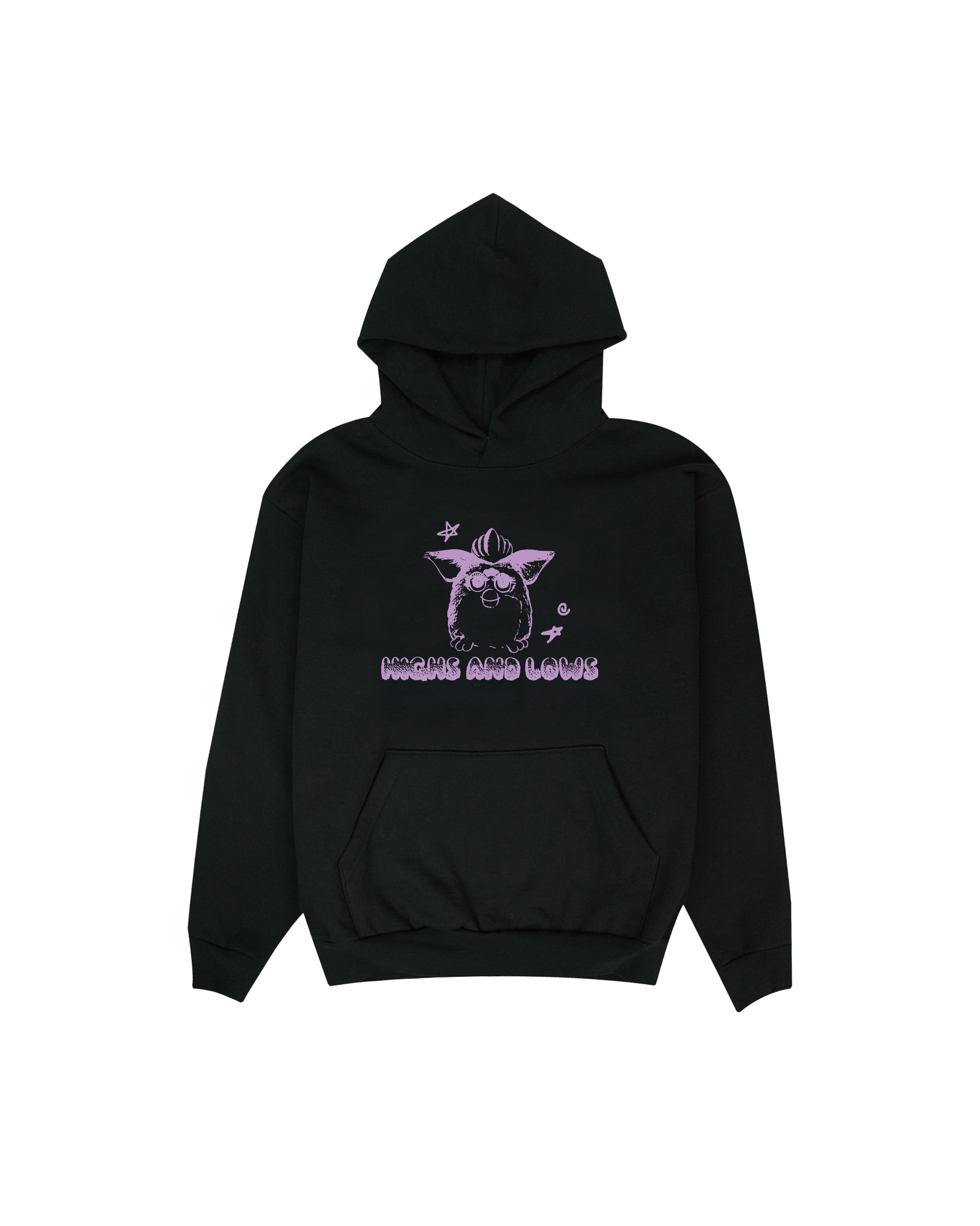 Refurbishing Hooded Sweatshirt - Black