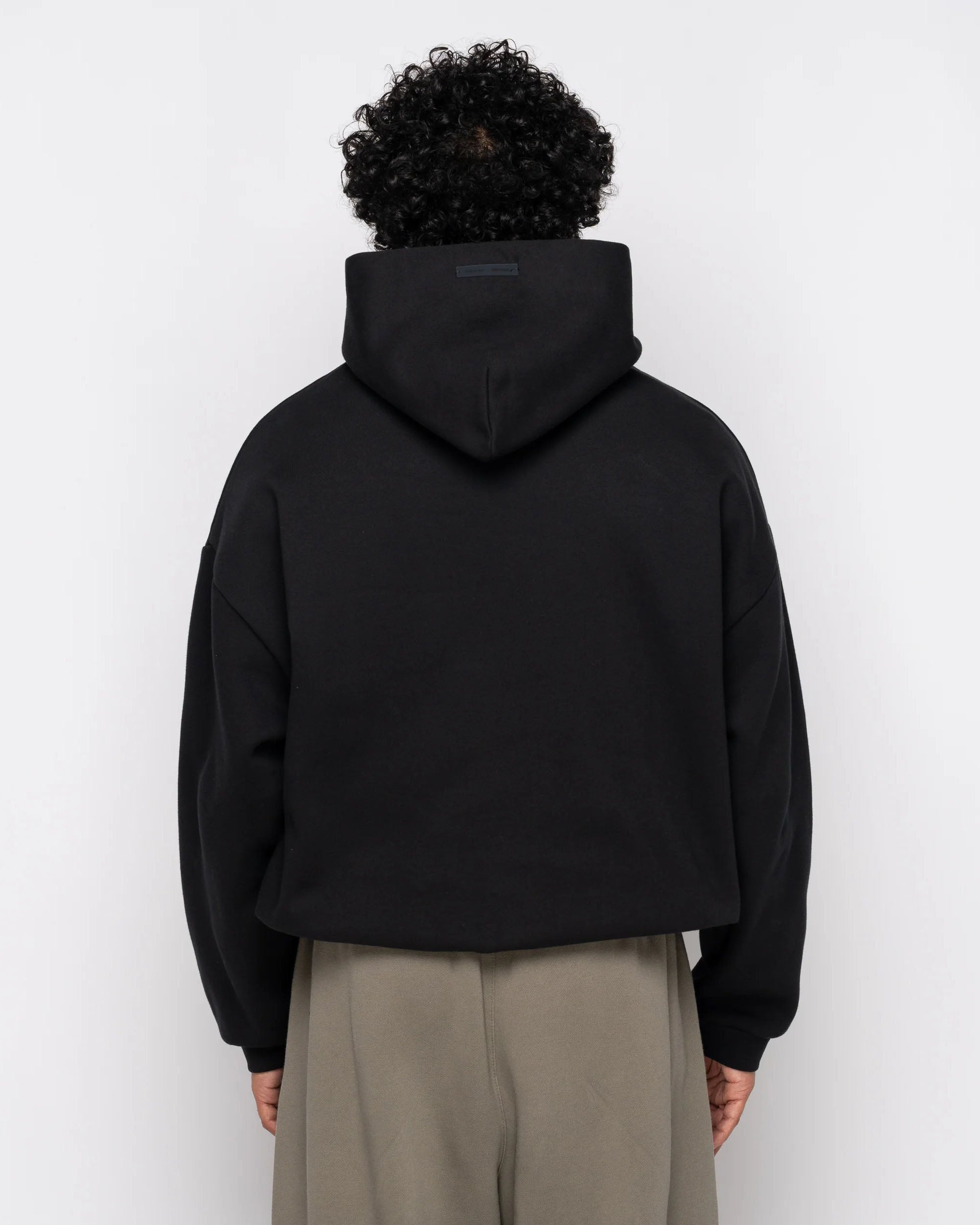 Classic Fit Hoodie - Jet Black