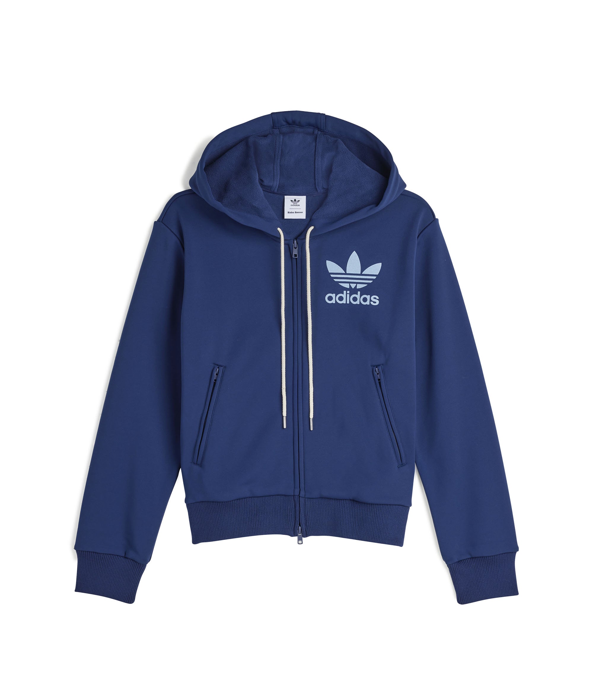 Wales Bonner Track Hoodie - Collegiate Navy