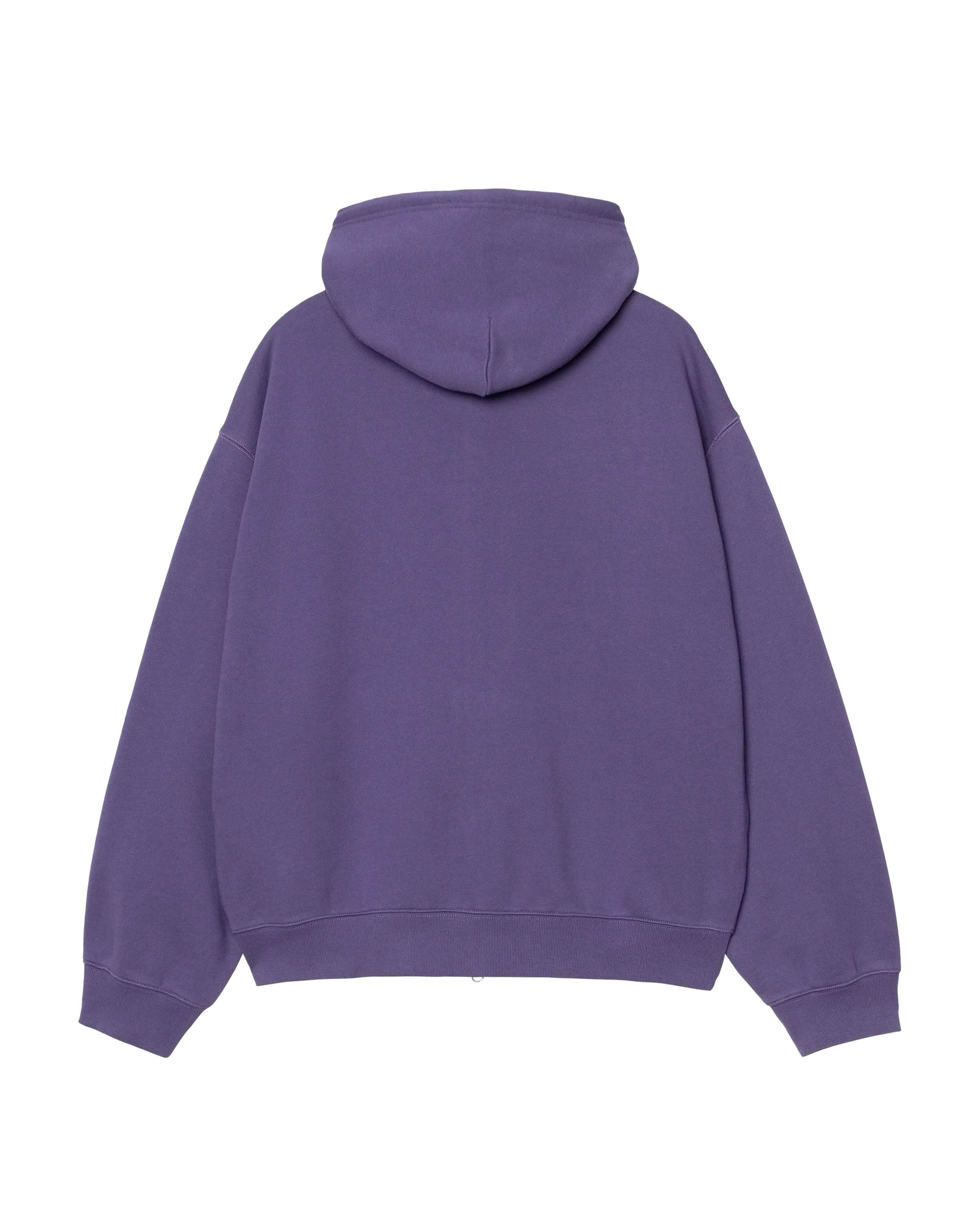 Hooded WIP Label Sweat Jacket - Calla
