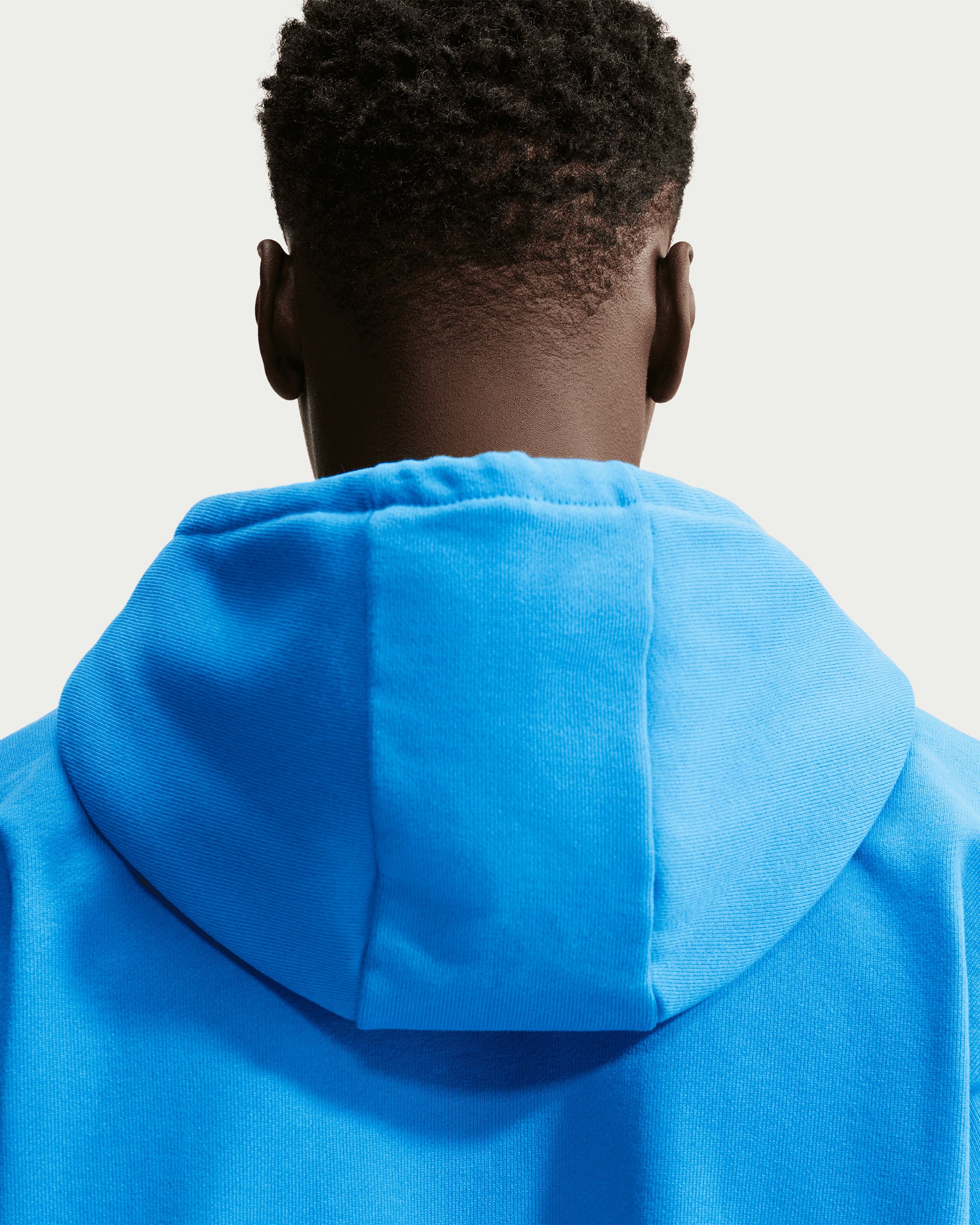 NRG NK 560 Fleece Full-Zip Hoodie - Lt Photo Blue