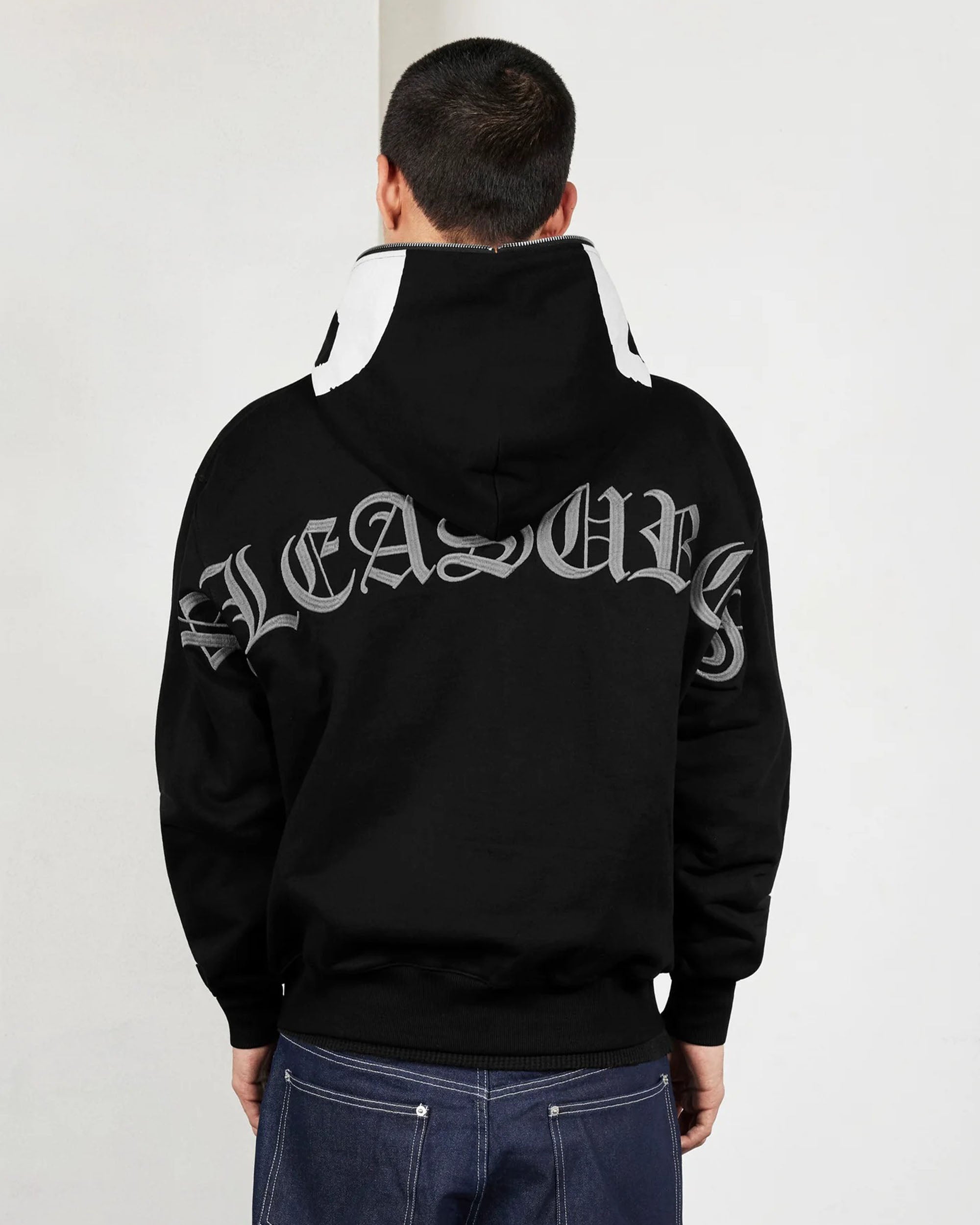 Balaclava Zip Hoodie - Black