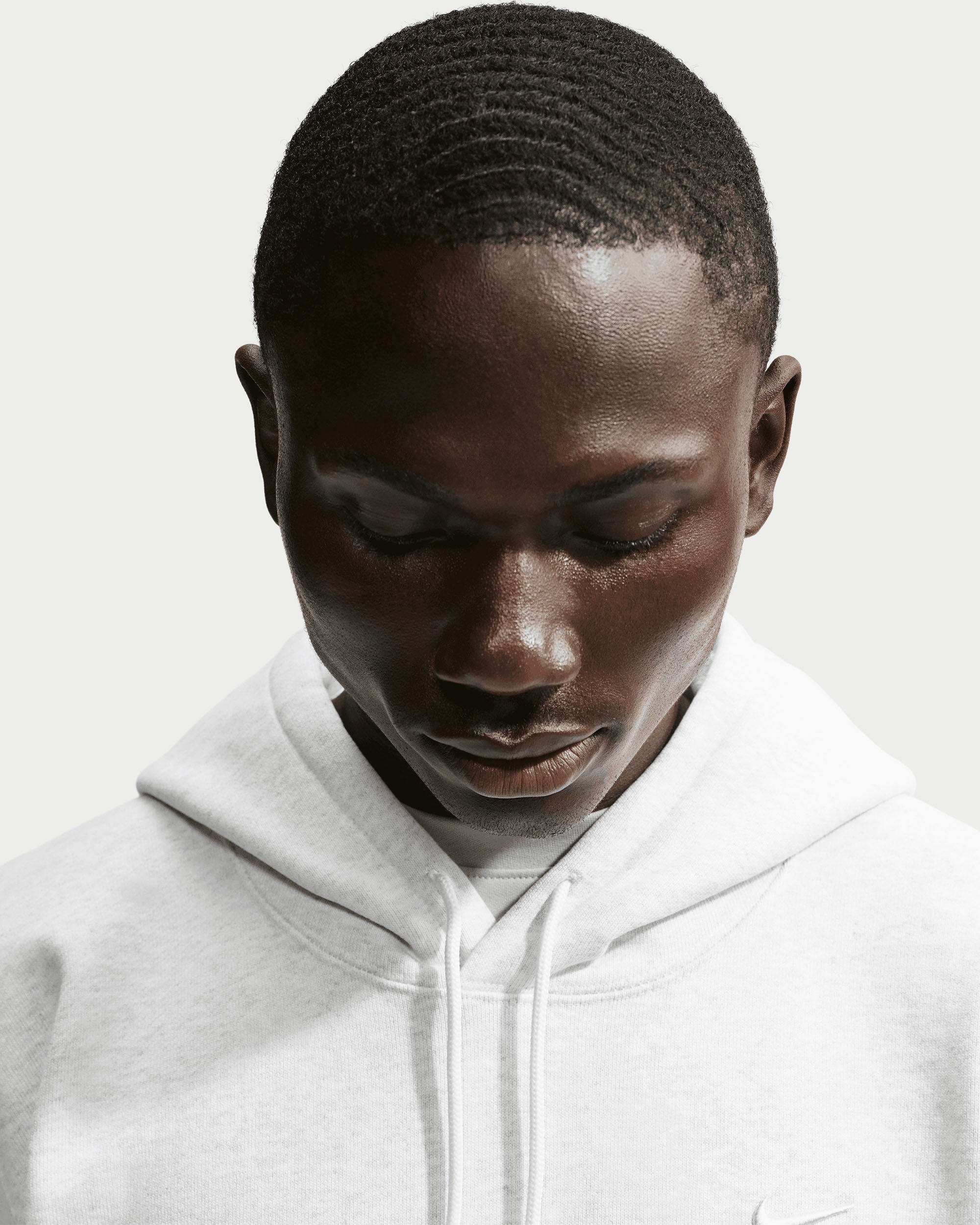 NRG NK 560 Fleece Hoodie - Birch Heather