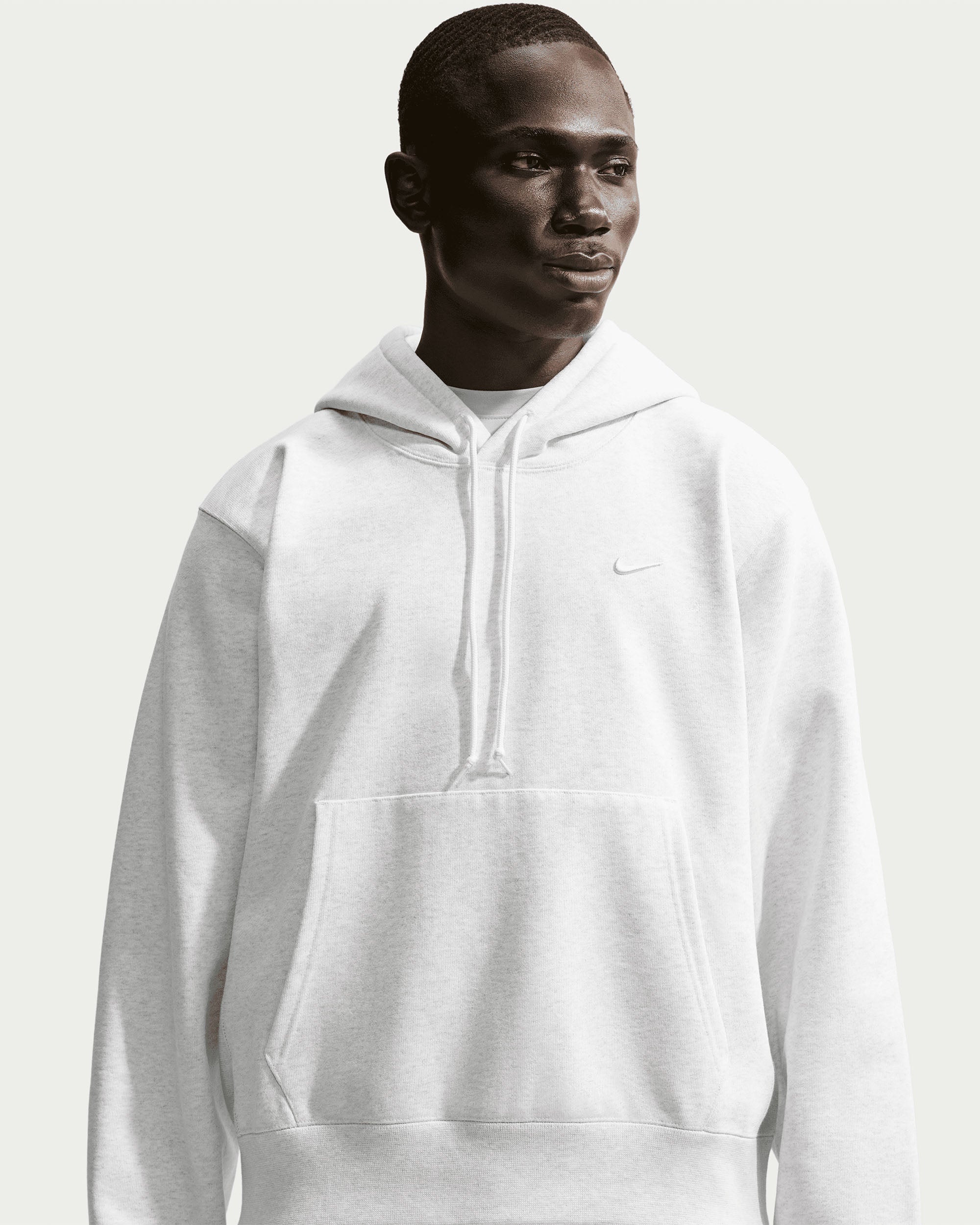 NRG NK 560 Fleece Hoodie - Birch Heather