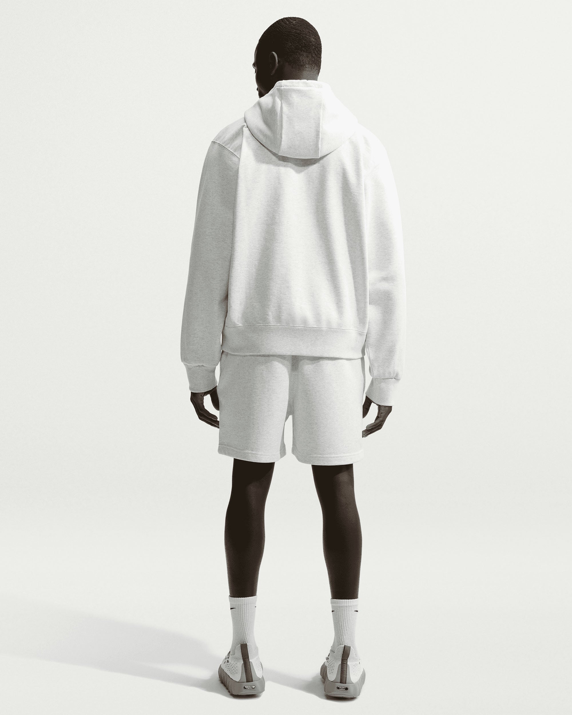 NRG NK 560 Fleece Hoodie - Birch Heather