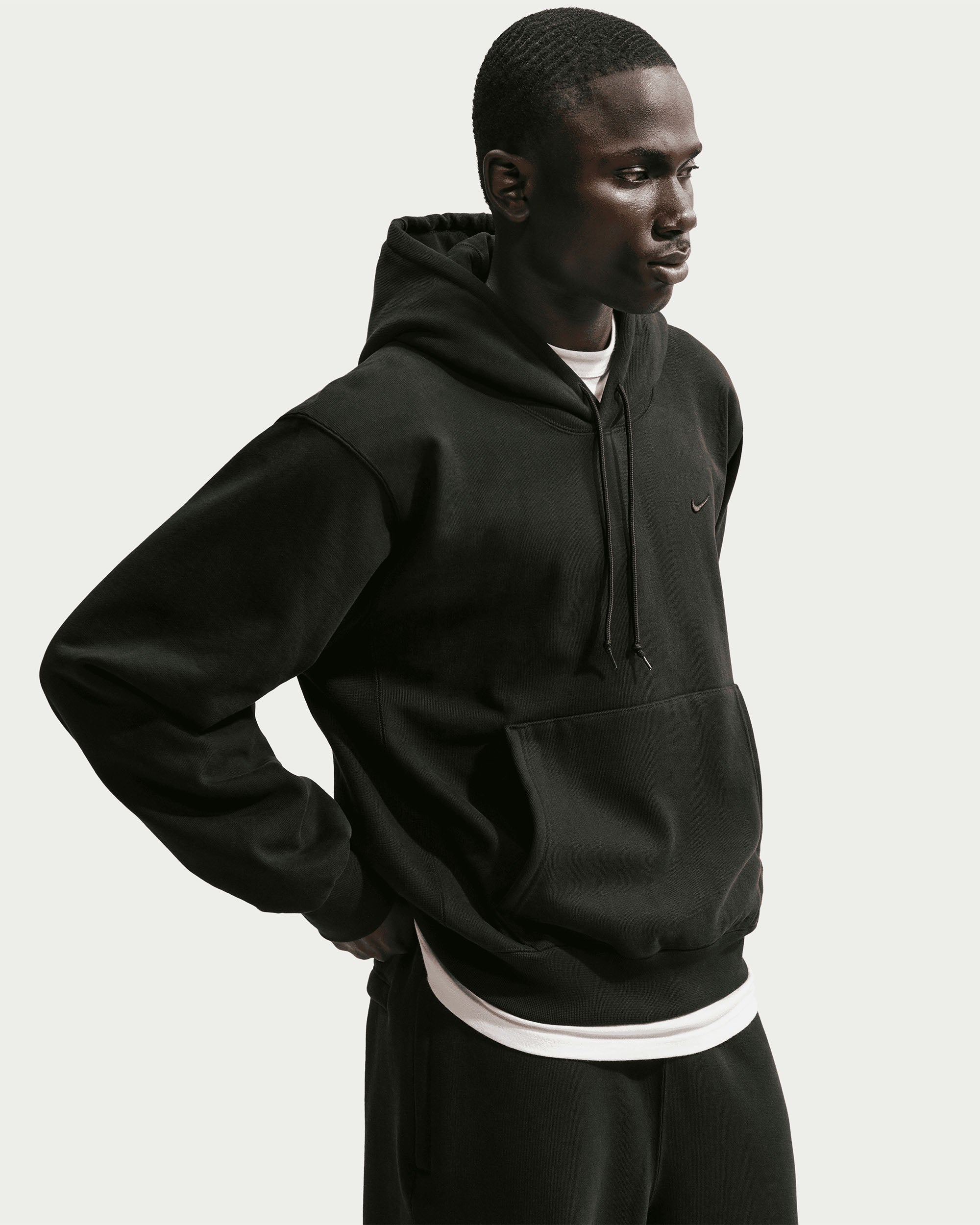 NRG NK 560 Fleece Hoodie - Black