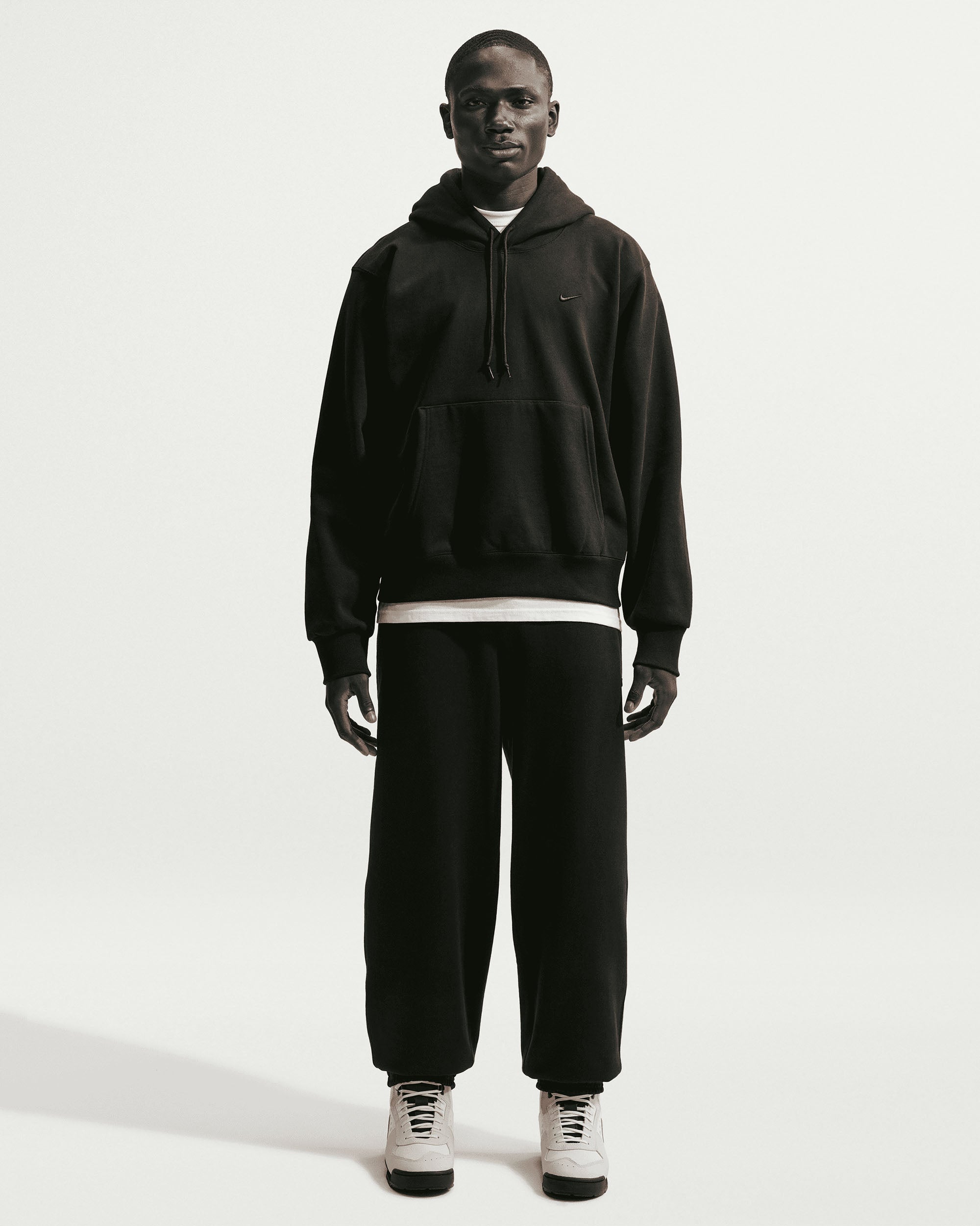 NRG NK 560 Fleece Hoodie - Black