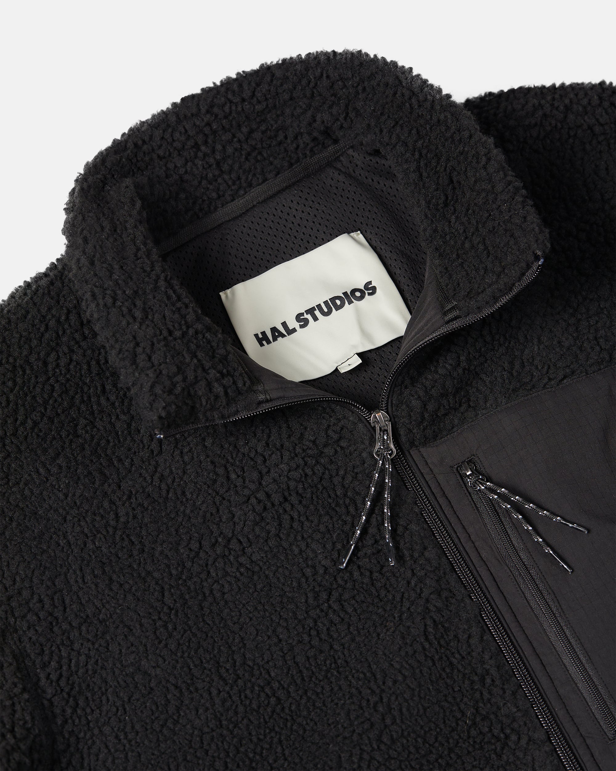 HSDT SHERPA JACKET - BLACK