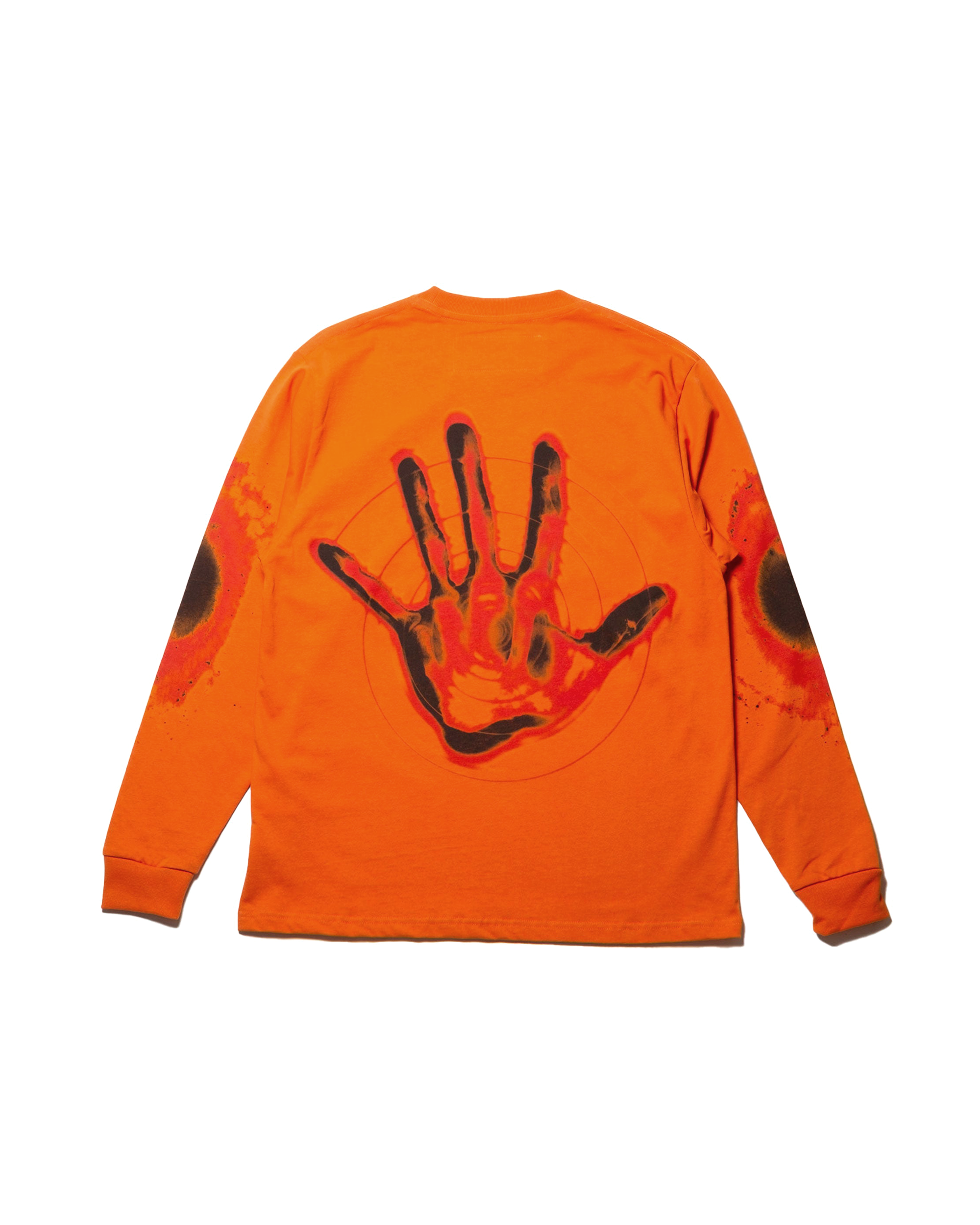 Hand LS T-shirt - Orange