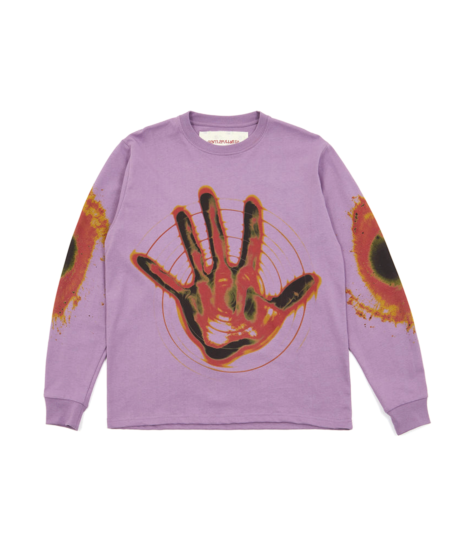 Hand LS T-shirt - Purple