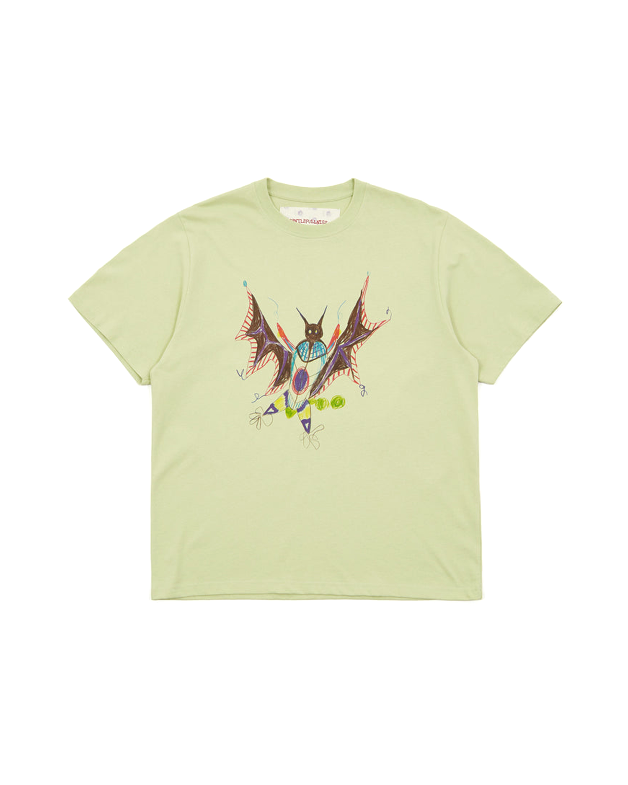 Bat SS T-shirt - Pistachio