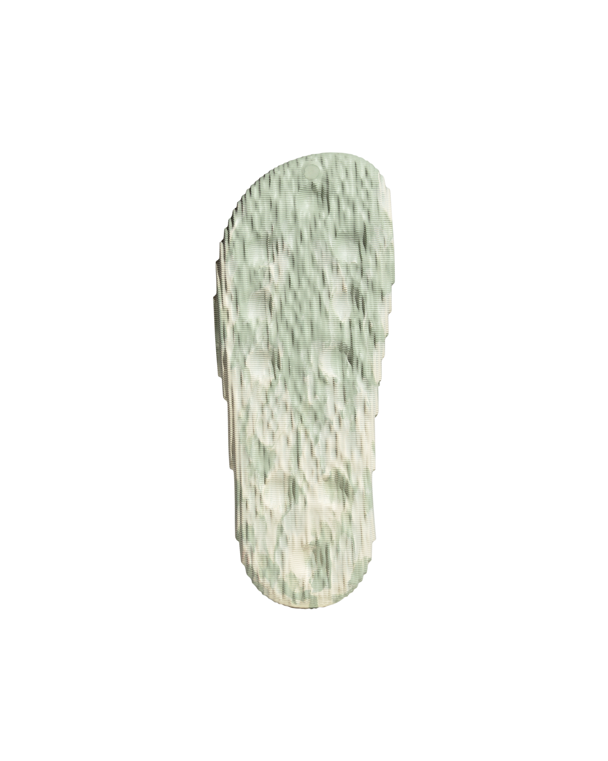 Adilette 22 Slides - Cream White / Linen Green
