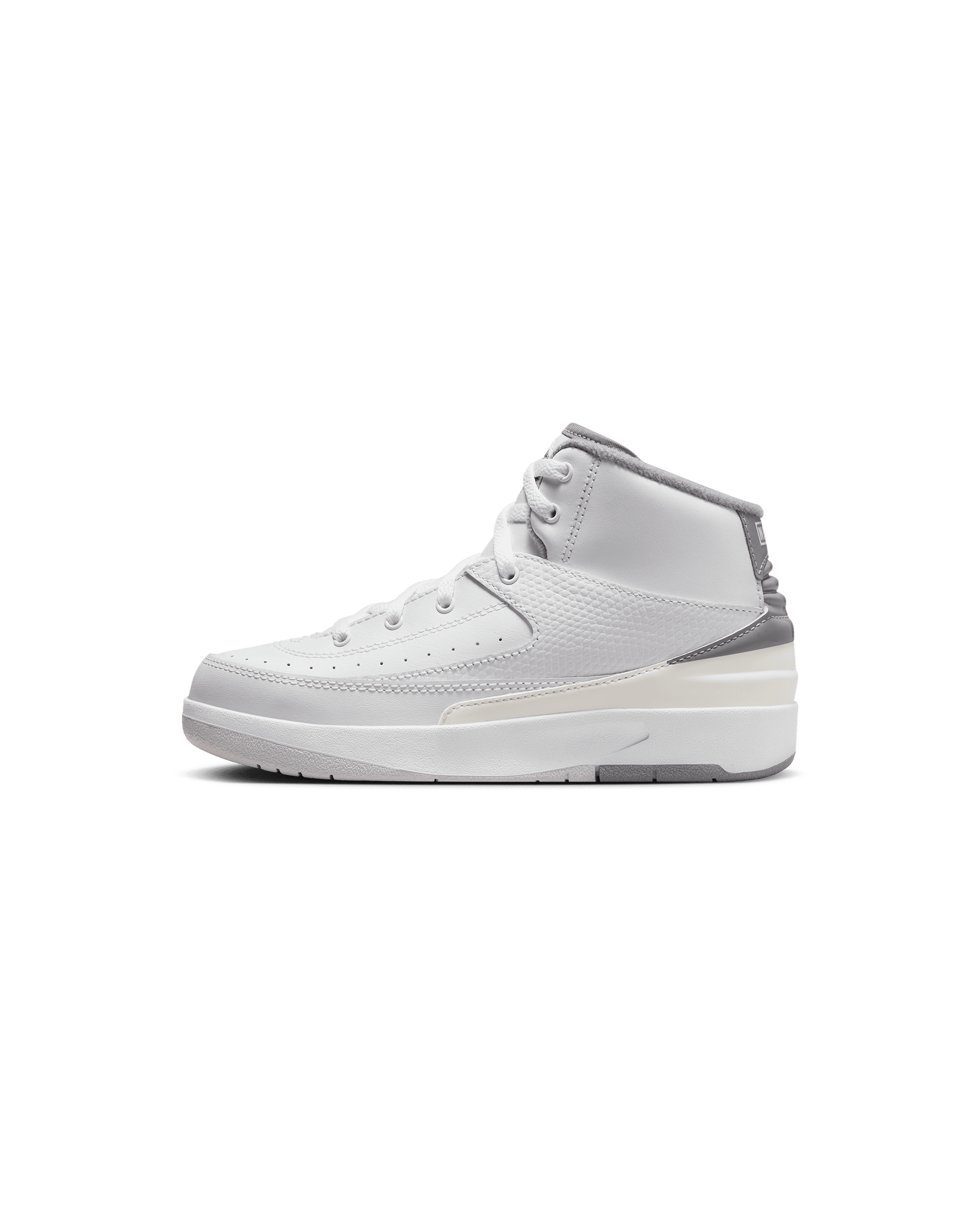 Jordan 2 Retro (PS) - White / Cement Grey / Sail