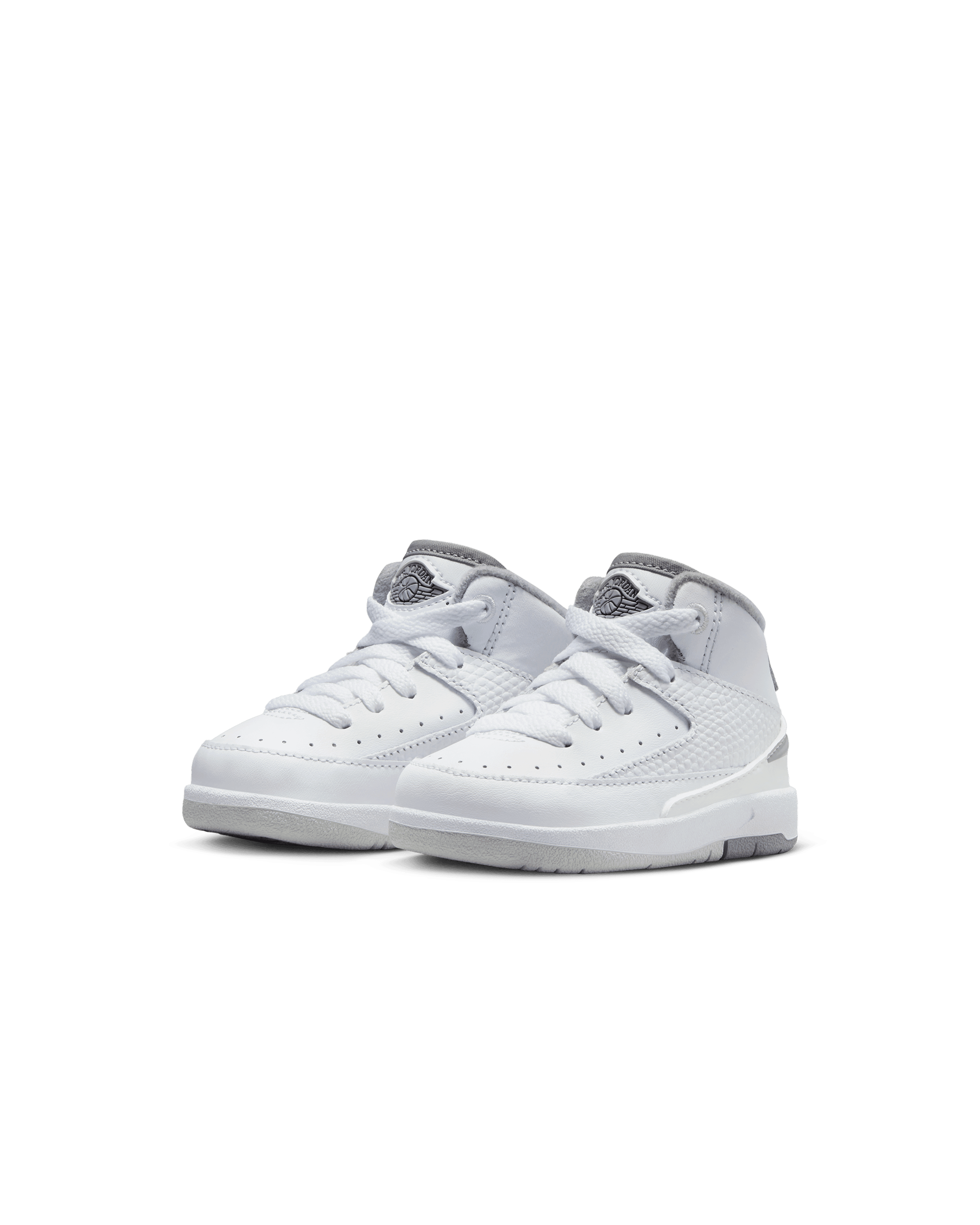 Jordan 2 Retro (TD) - White / Cement Grey / Sail