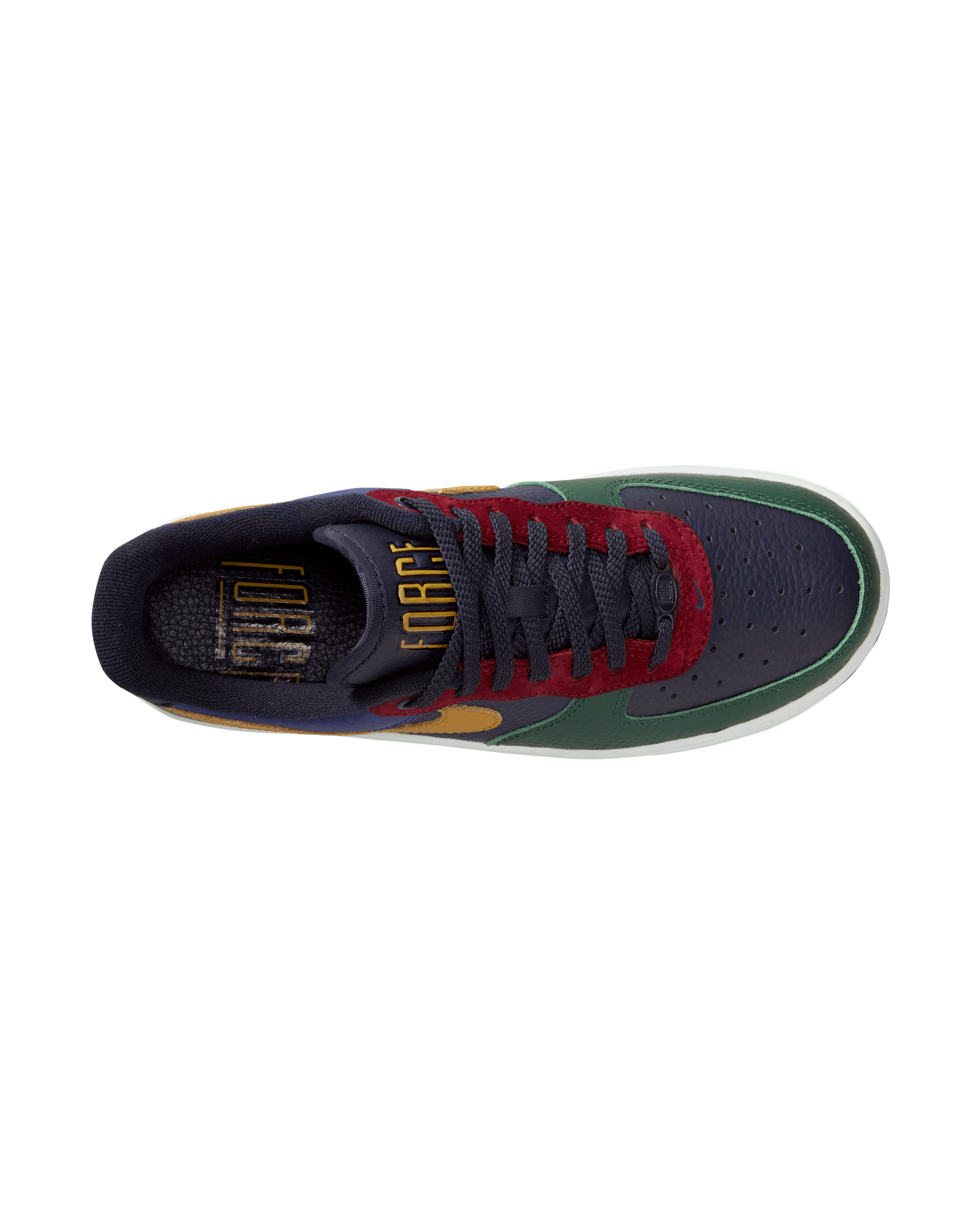 Womens Air Force 1 '07 LX - Gorge Green / Gold Suede / Obsidian