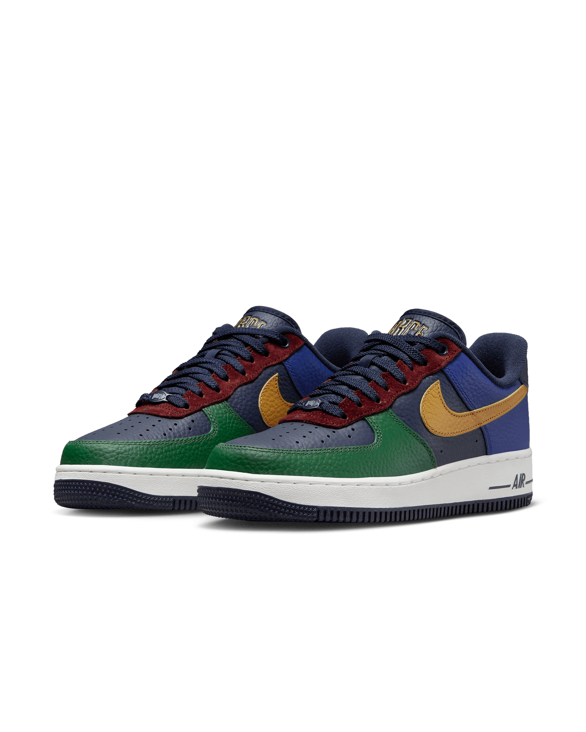 Womens Air Force 1 '07 LX - Gorge Green / Gold Suede / Obsidian