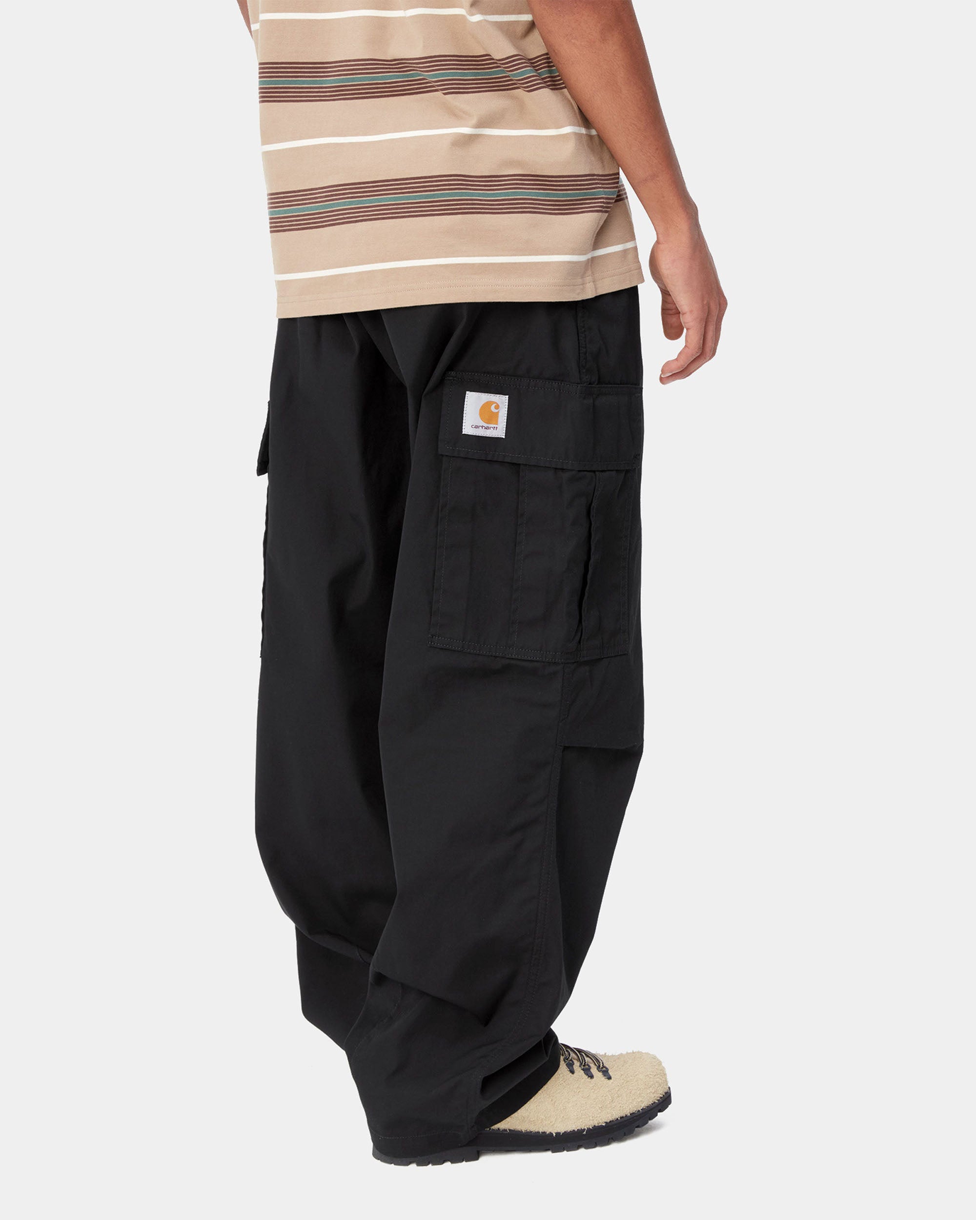 Cole Cargo Poplin Pant - Black