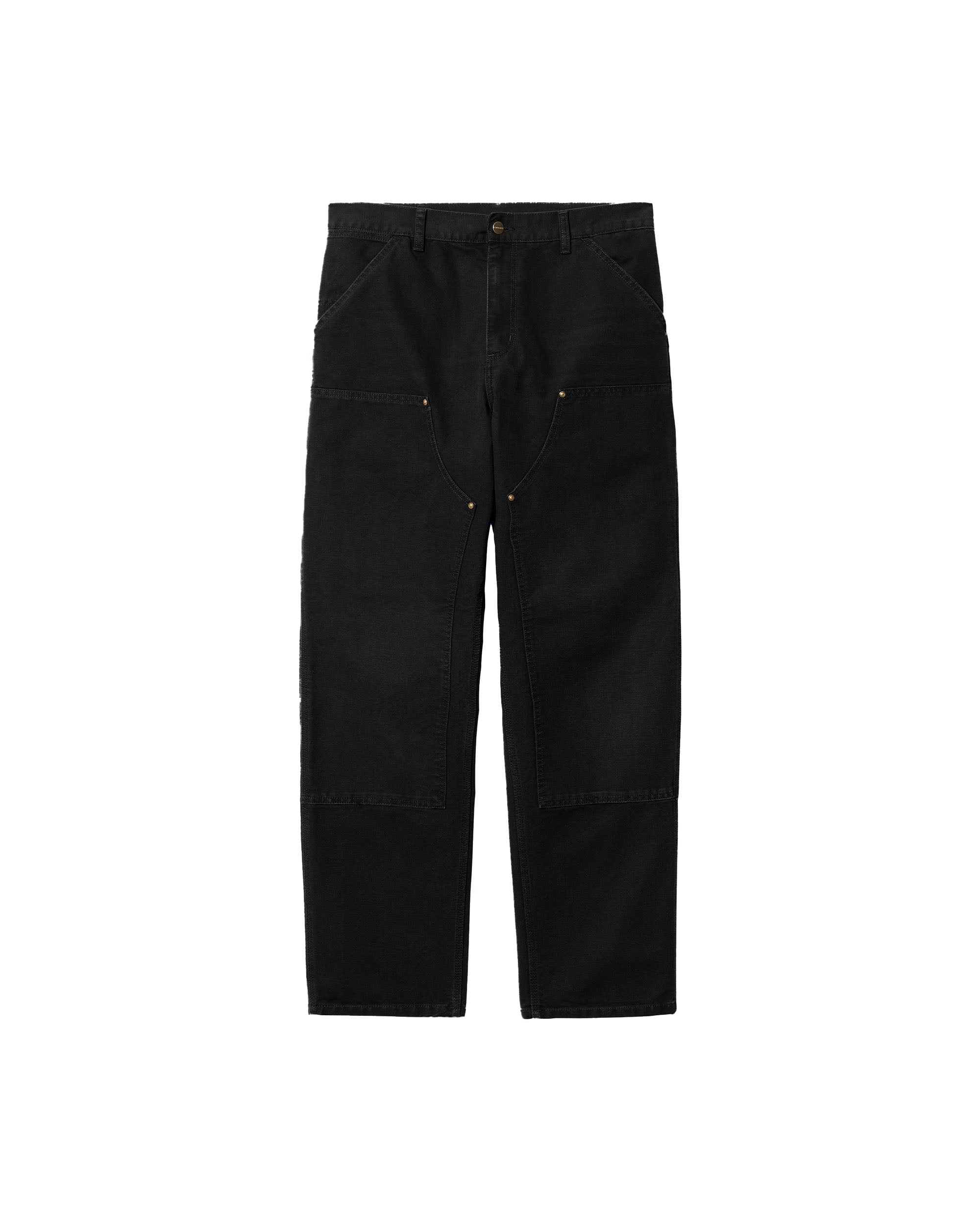 Double Knee Pant - Black