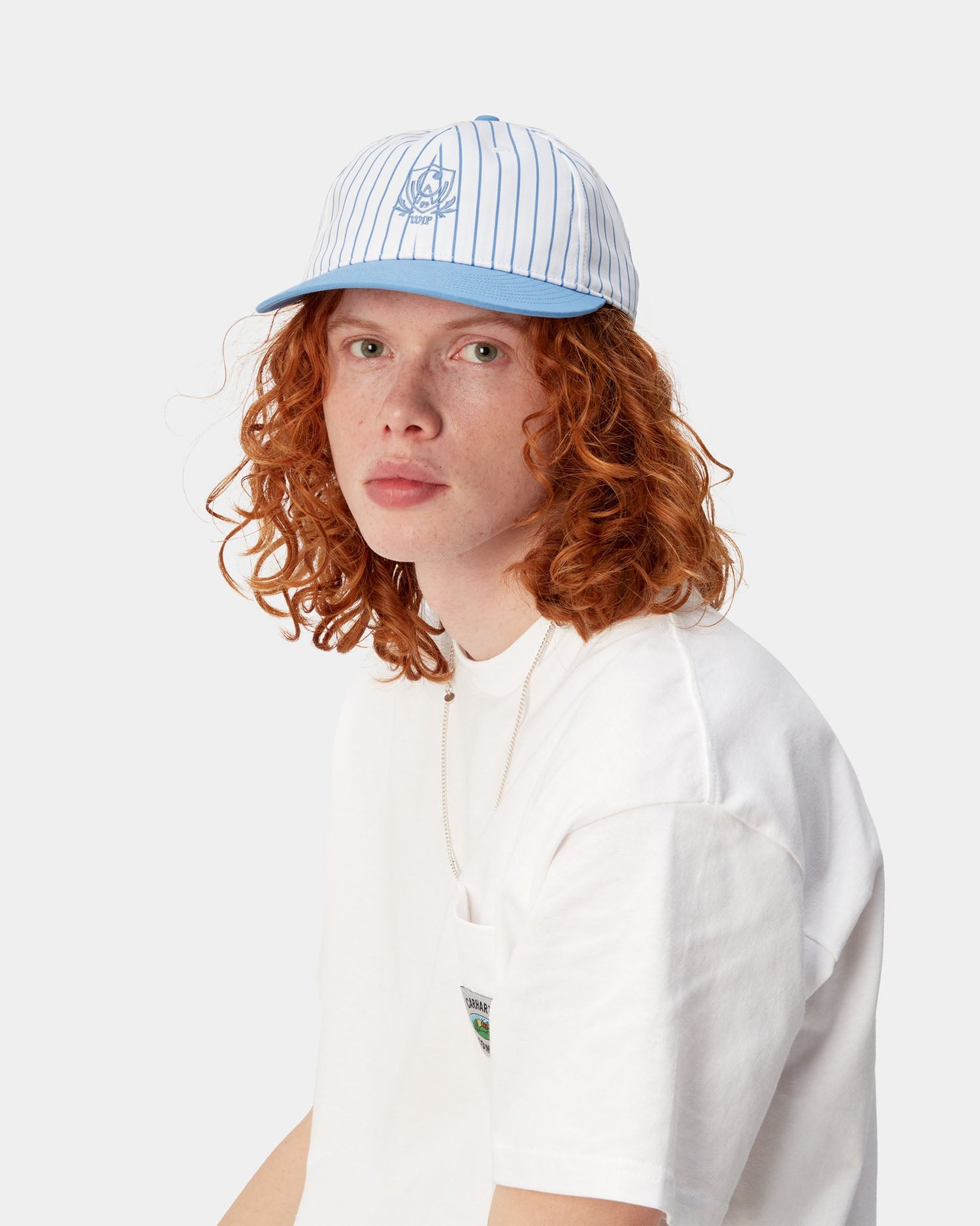 Linus Cap - Linus Stripe Blue / White