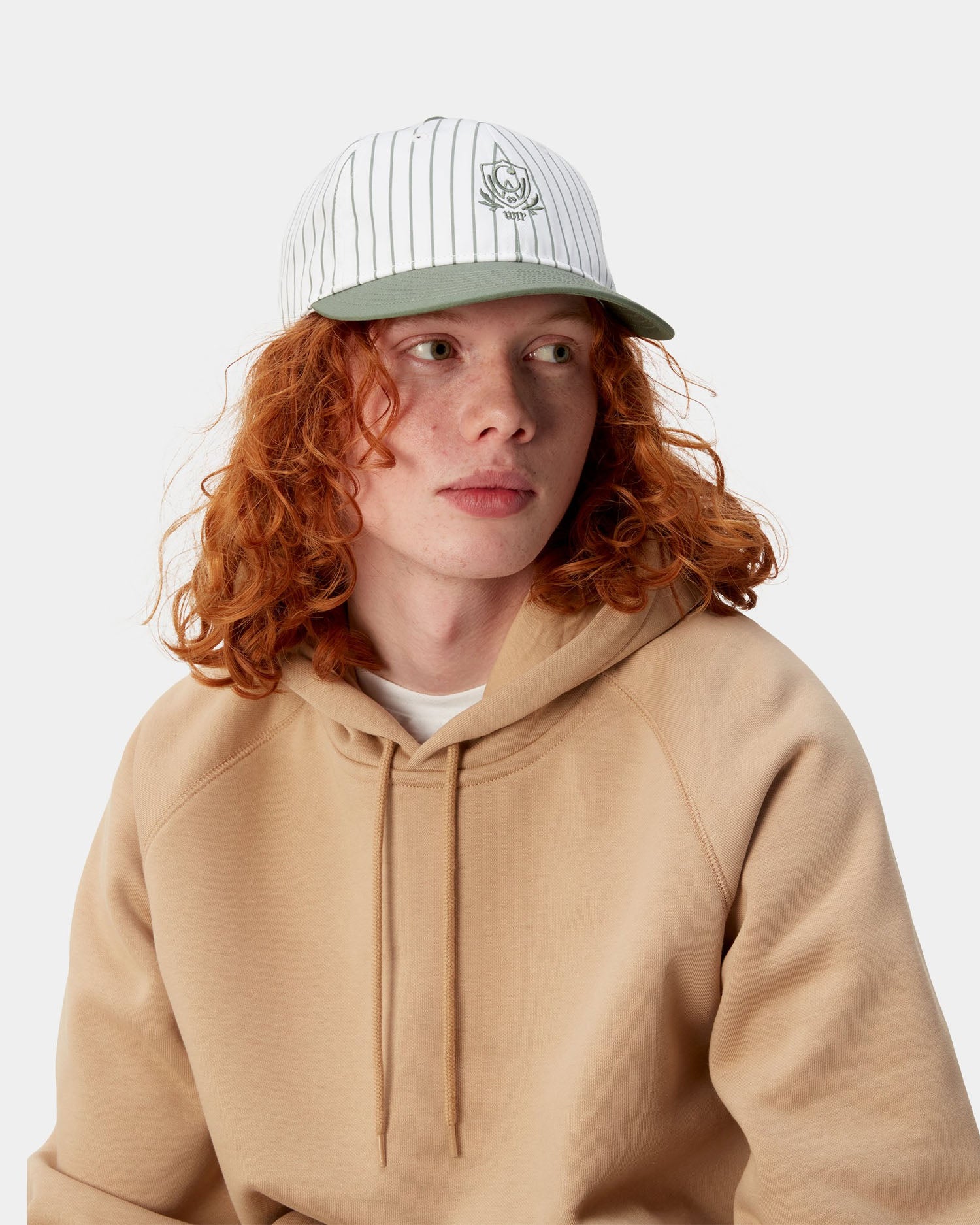 Linus Cap - Linus Stripe Green / White