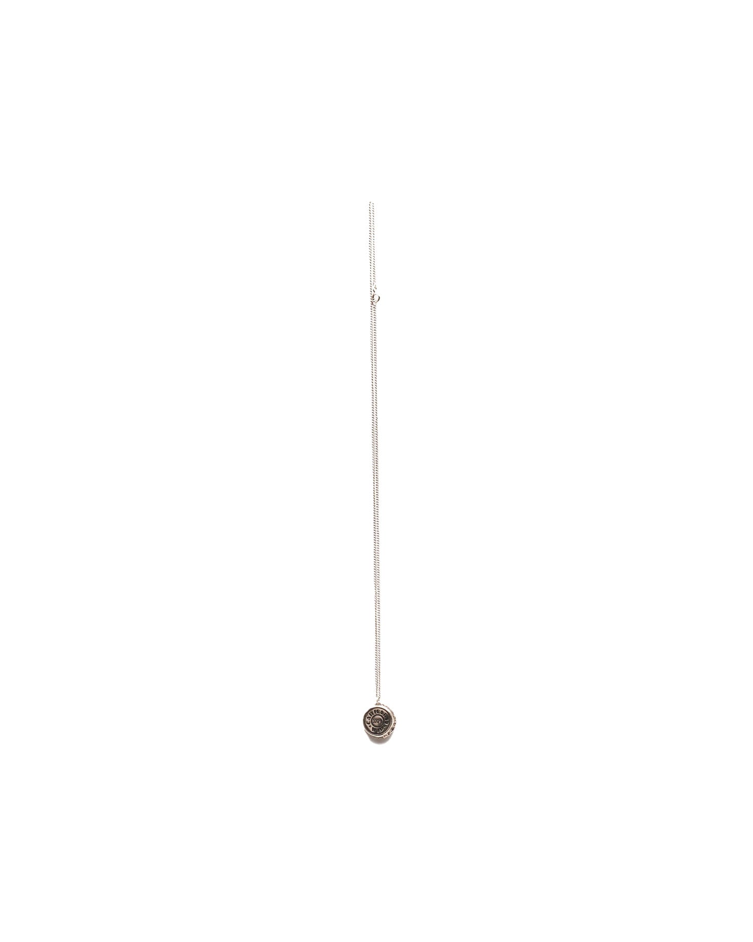 Bottle Cap Pendant - Silver