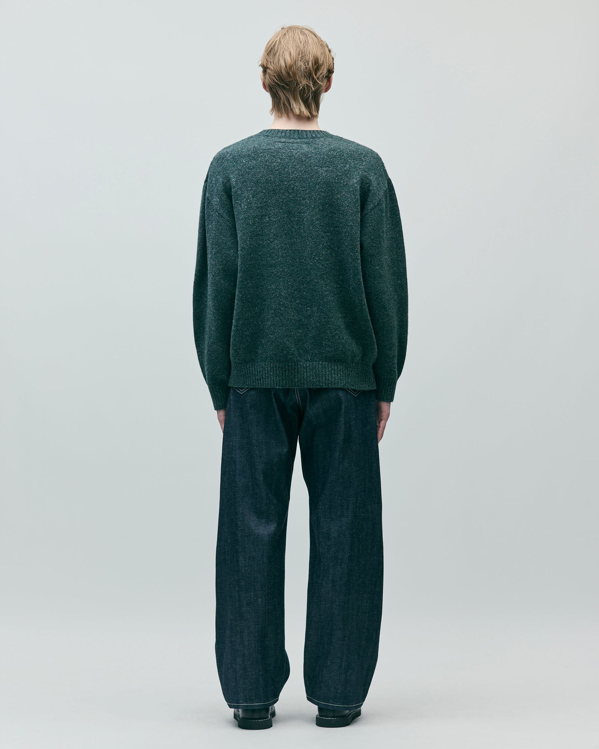 Rigid Denim DP Wide Pants - Indigo